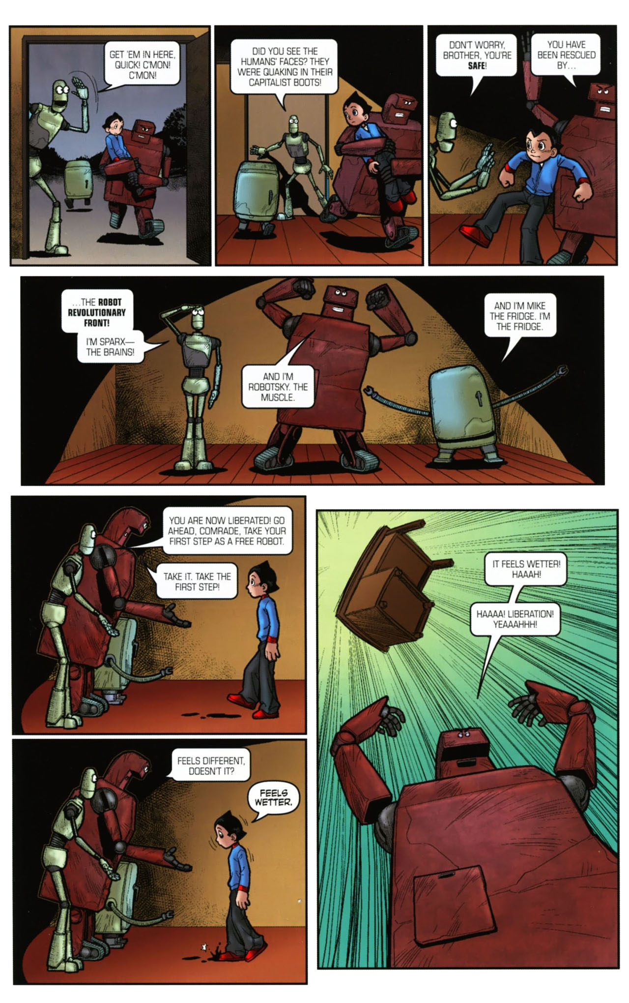 Read online Astro Boy: The Movie: Official Movie Adaptation comic -  Issue #2 - 19