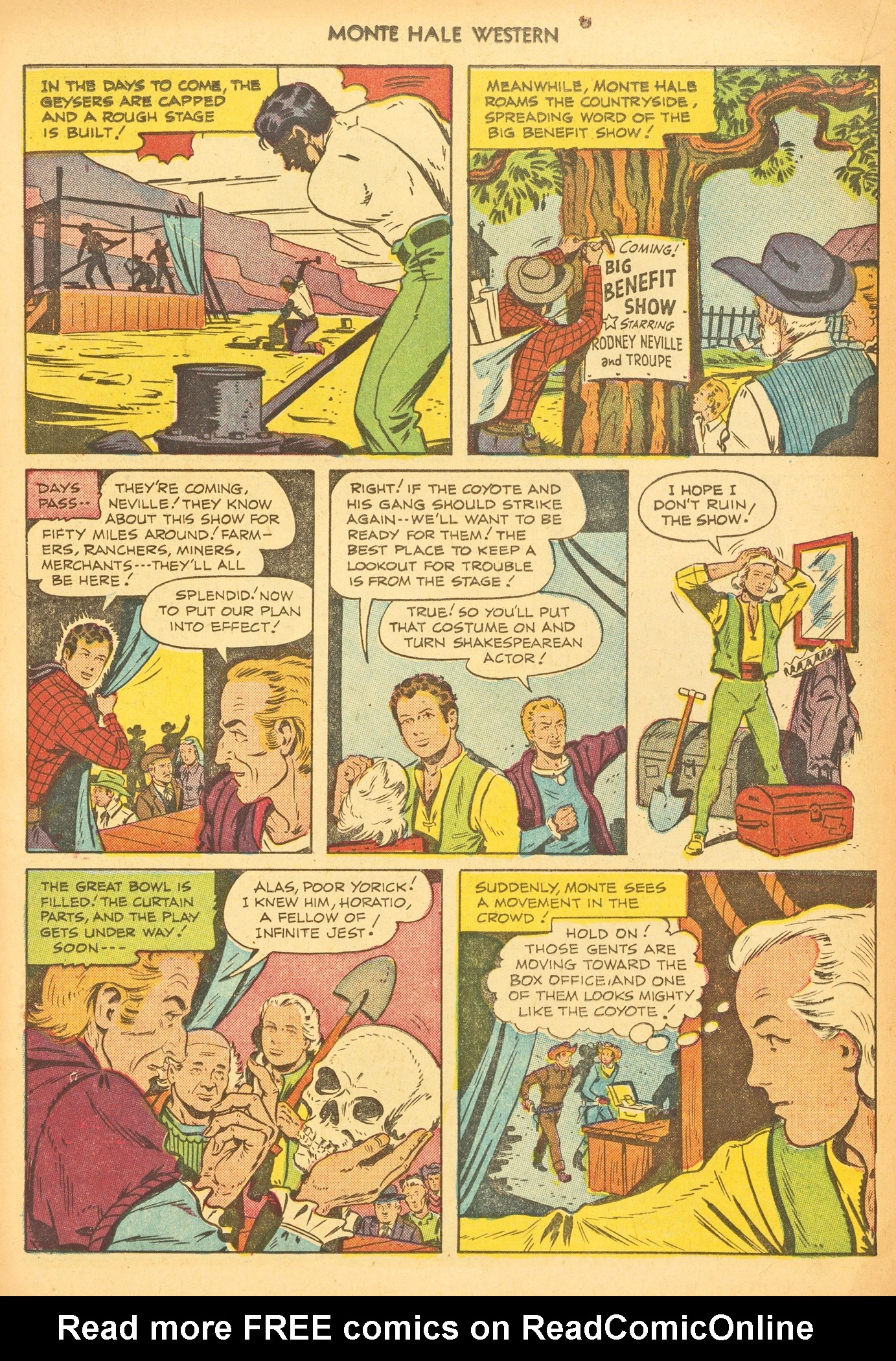 Read online Monte Hale Western comic -  Issue #66 - 18