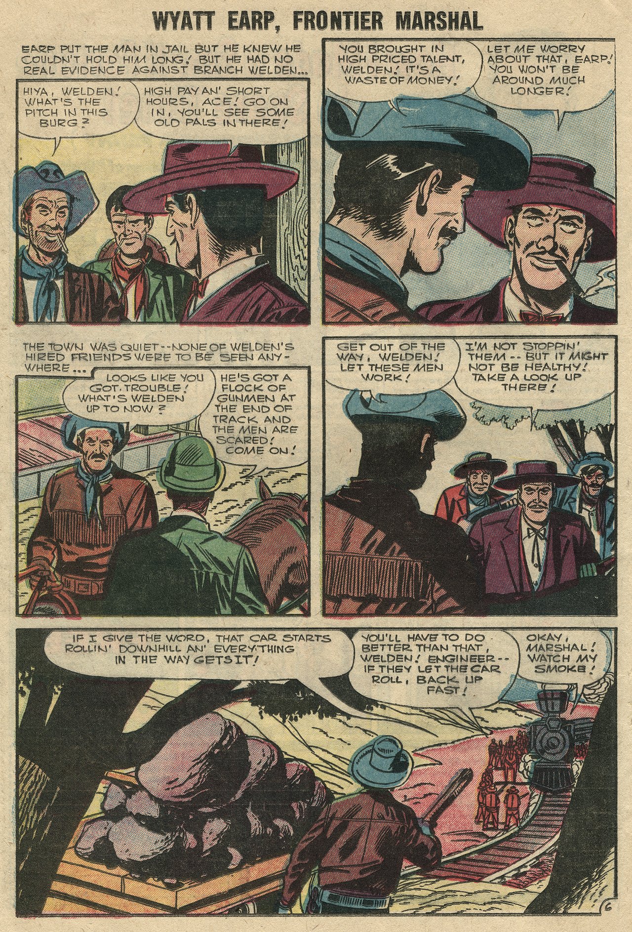 Read online Wyatt Earp Frontier Marshal comic -  Issue #14 - 16