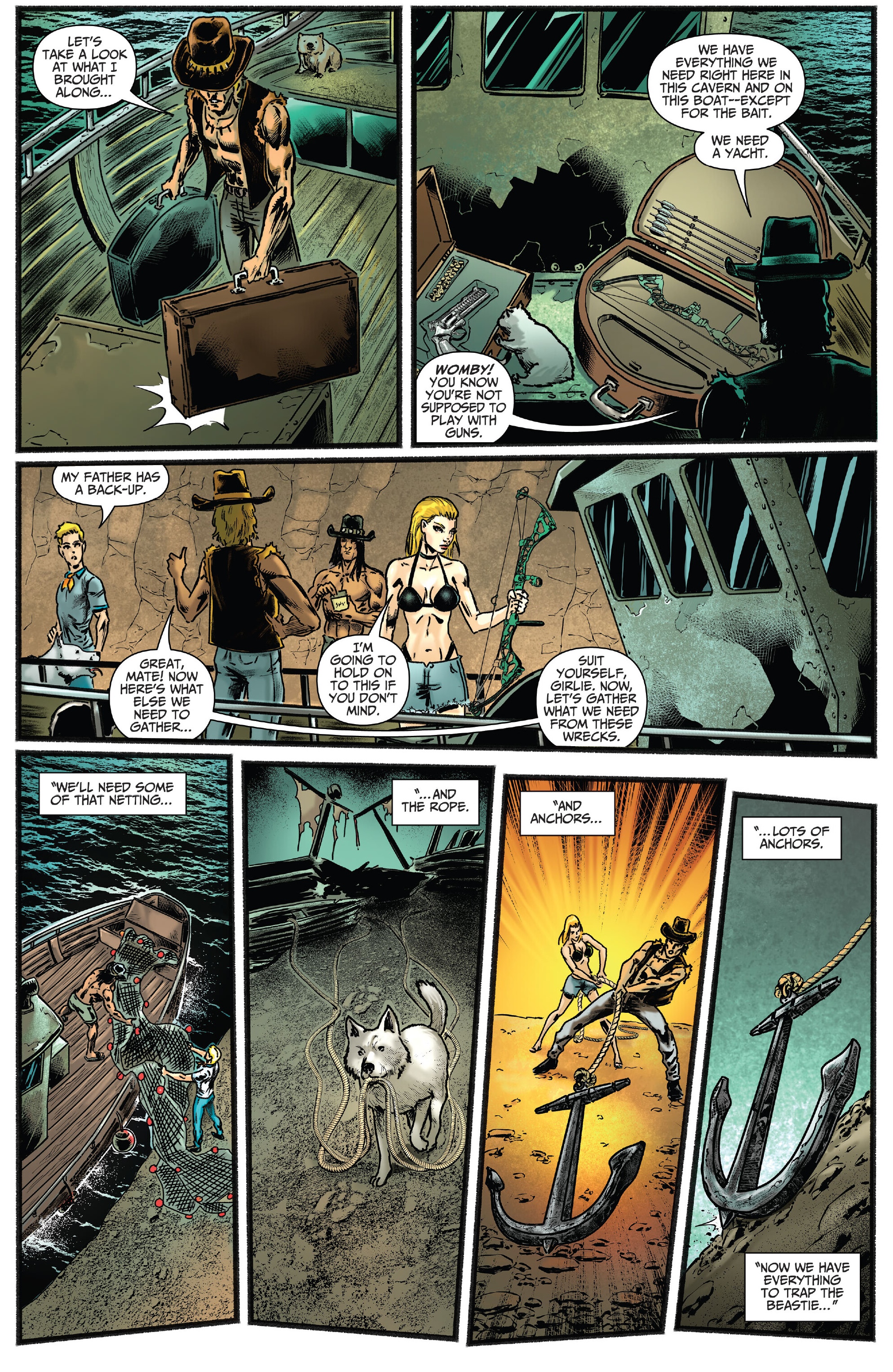 Read online Robyn Hood: Blood in Water comic -  Issue # Full - 22