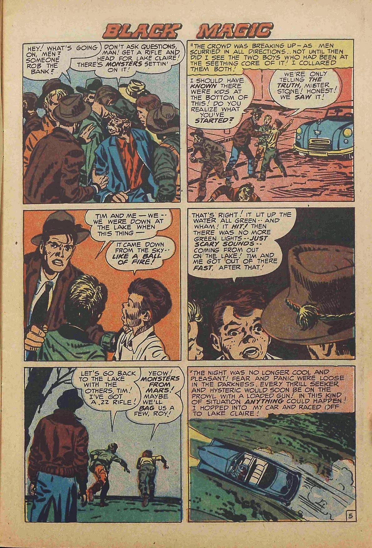 Read online Black Magic (1950) comic -  Issue #22 - 7