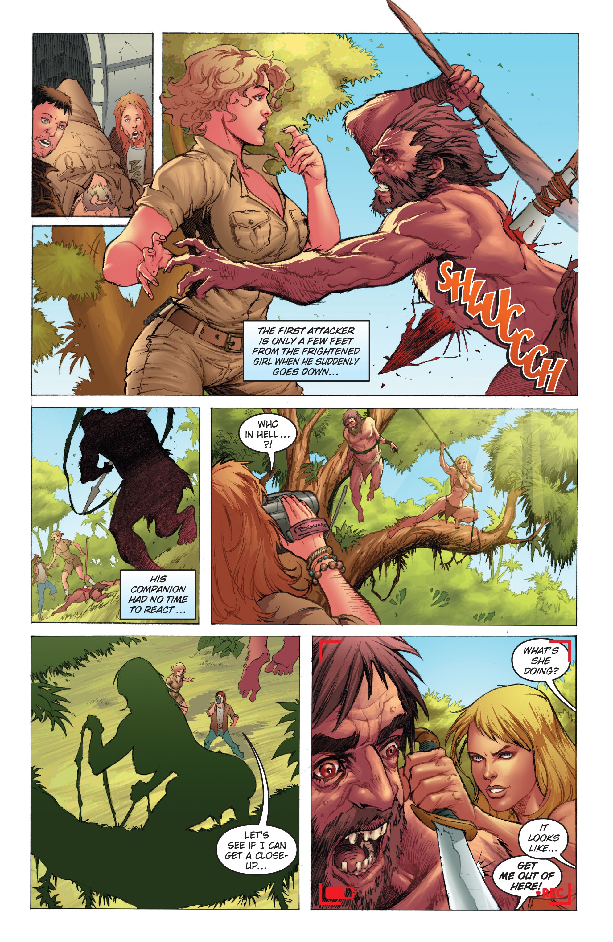 Read online Frank Cho's Jungle Girl: The Complete Omnibus comic -  Issue # TPB (Part 1) - 24
