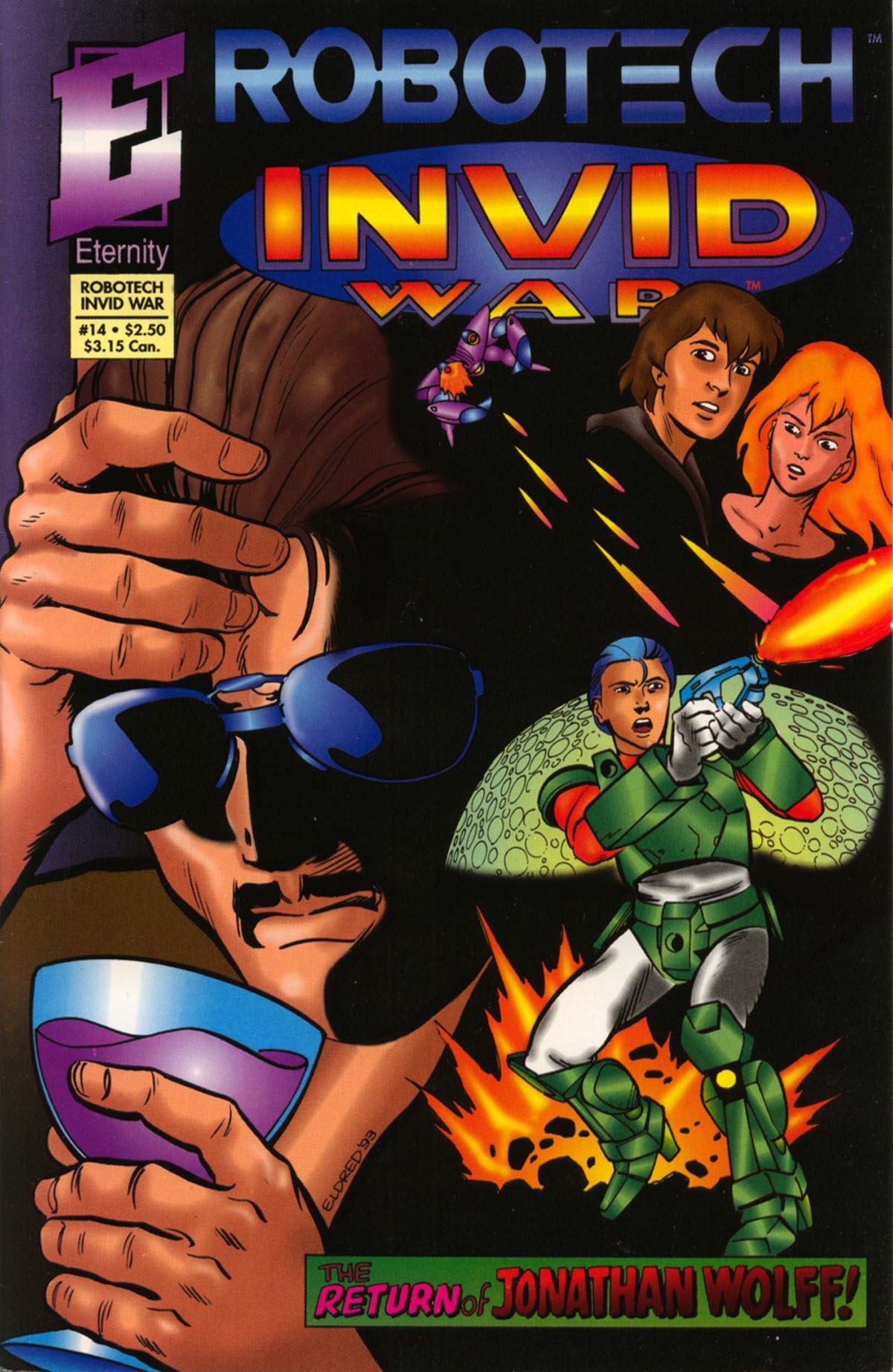 Read online Robotech: Invid War comic -  Issue #14 - 1