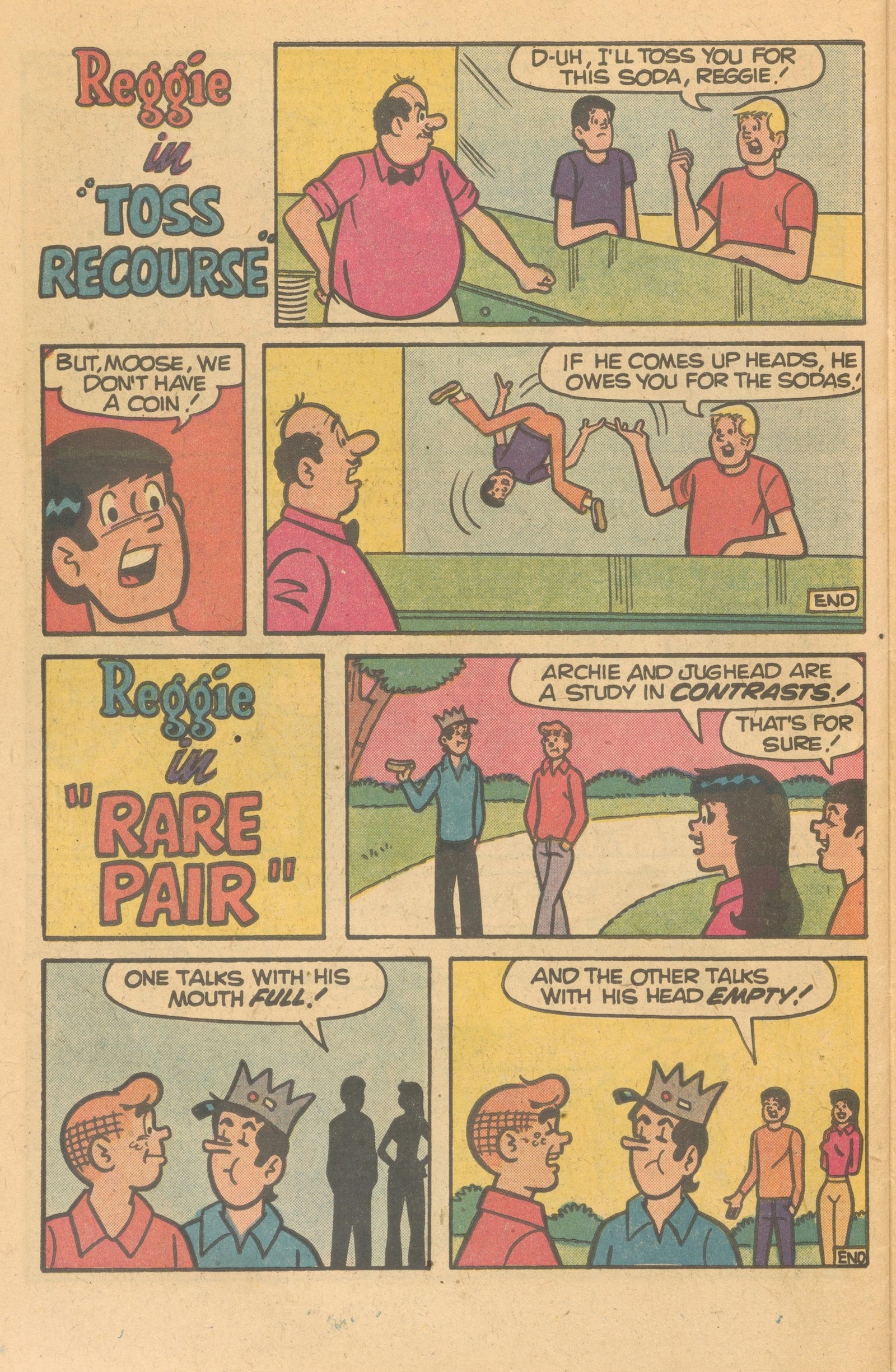 Read online Reggie's Wise Guy Jokes comic -  Issue #44 - 30