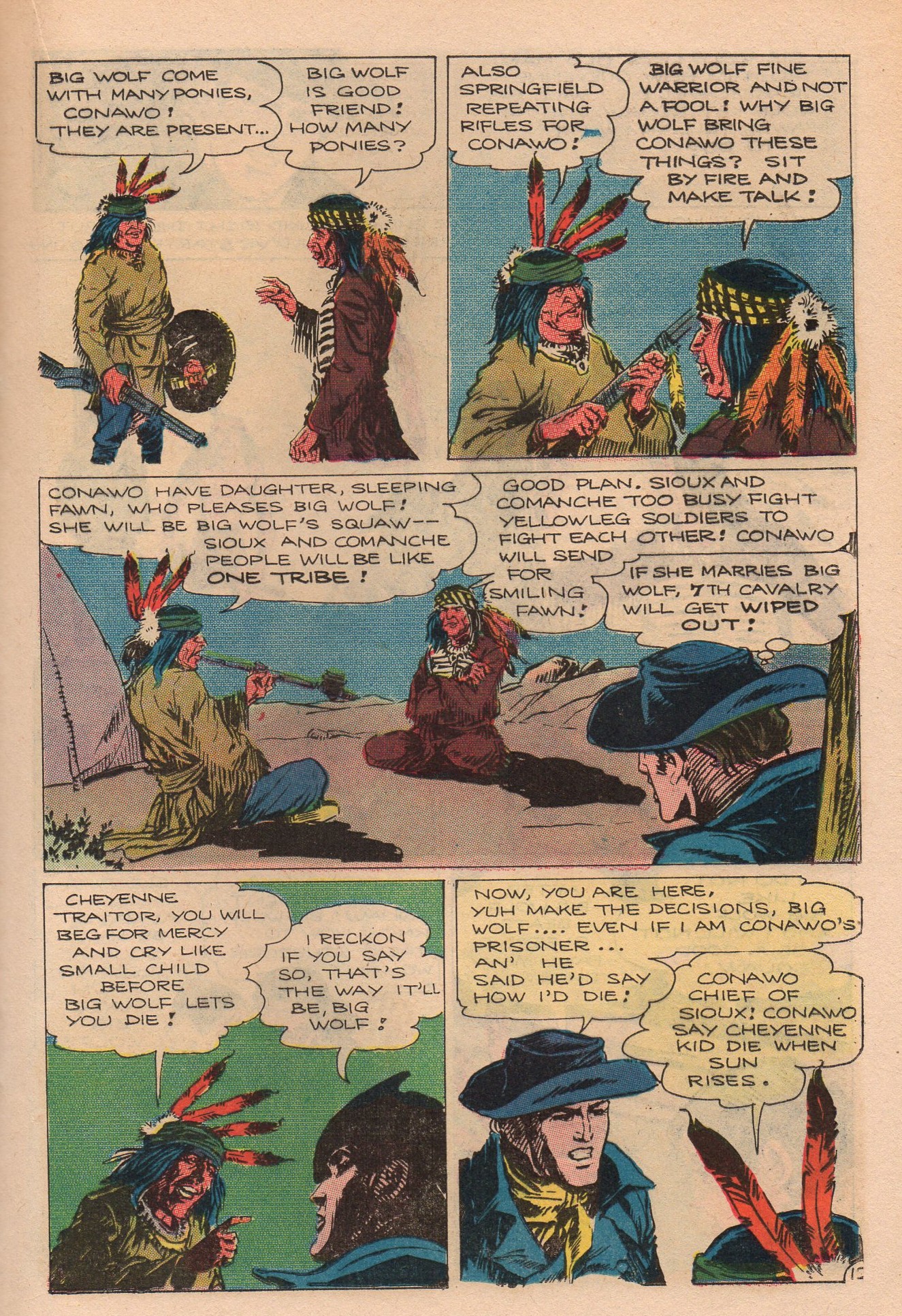 Read online Cheyenne Kid comic -  Issue #81 - 17