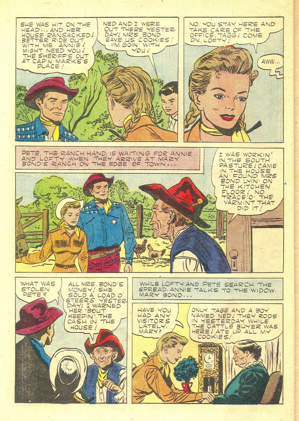 Read online Annie Oakley & Tagg comic -  Issue #5 - 32