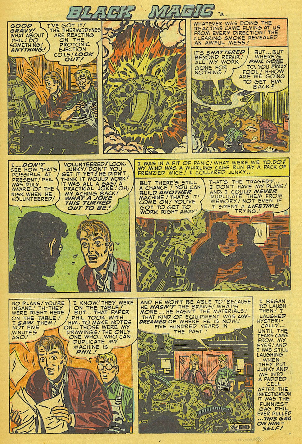 Read online Black Magic (1950) comic -  Issue #21 - 15