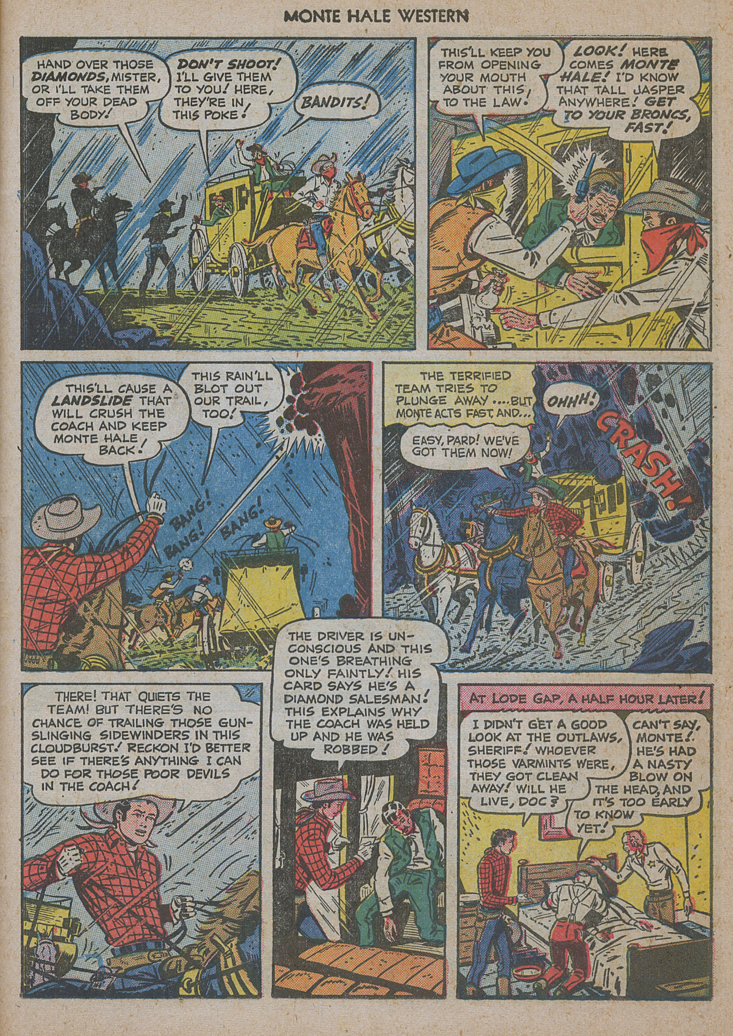 Read online Monte Hale Western comic -  Issue #48 - 43