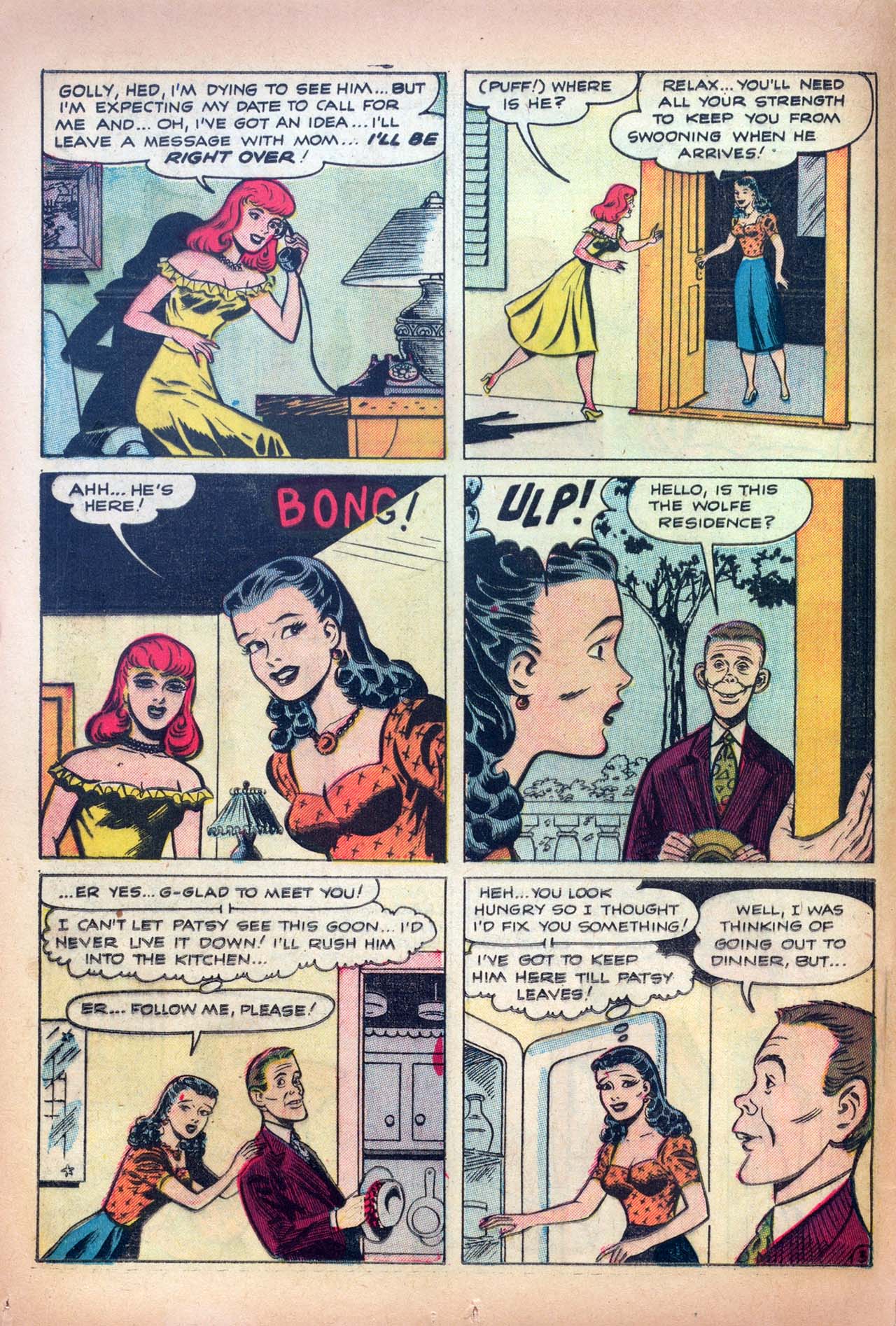 Read online Patsy and Hedy comic -  Issue #7 - 14