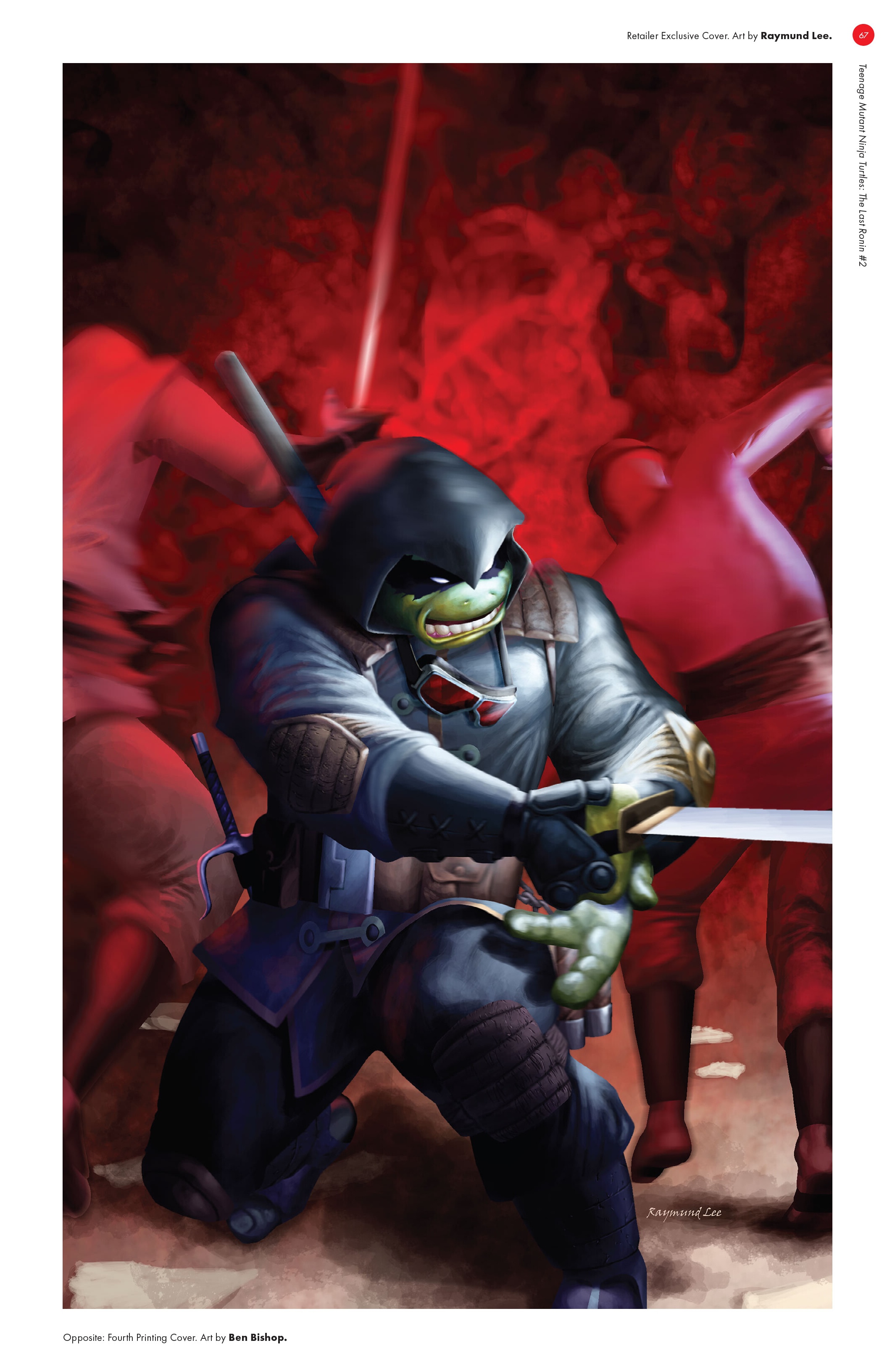 Read online Teenage Mutant Ninja Turtles: The Last Ronin - The Covers comic -  Issue # TPB (Part 1) - 65