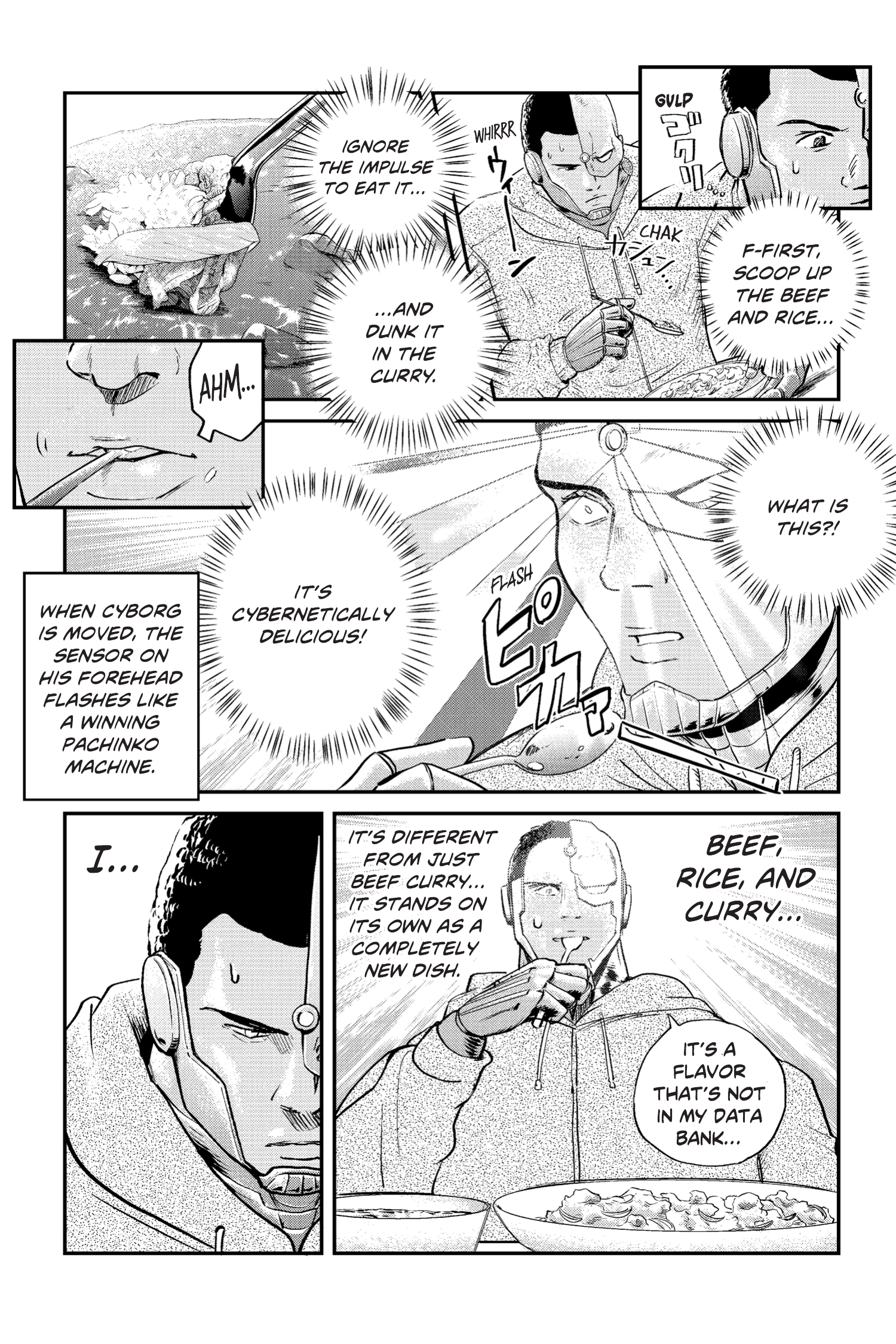 Read online Superman vs. Meshi comic -  Issue #13 - 14