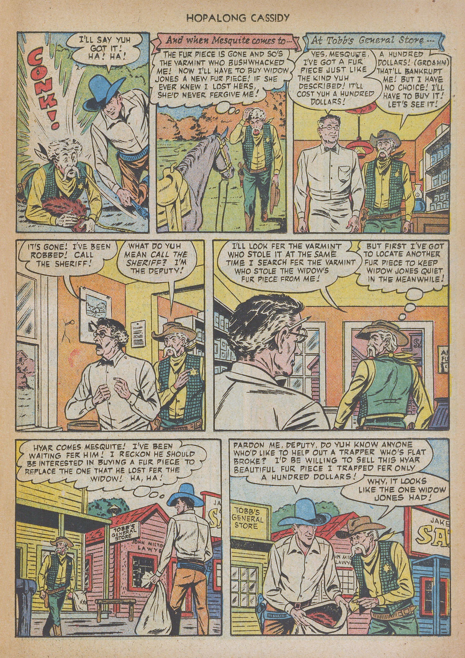 Read online Hopalong Cassidy comic -  Issue #51 - 29