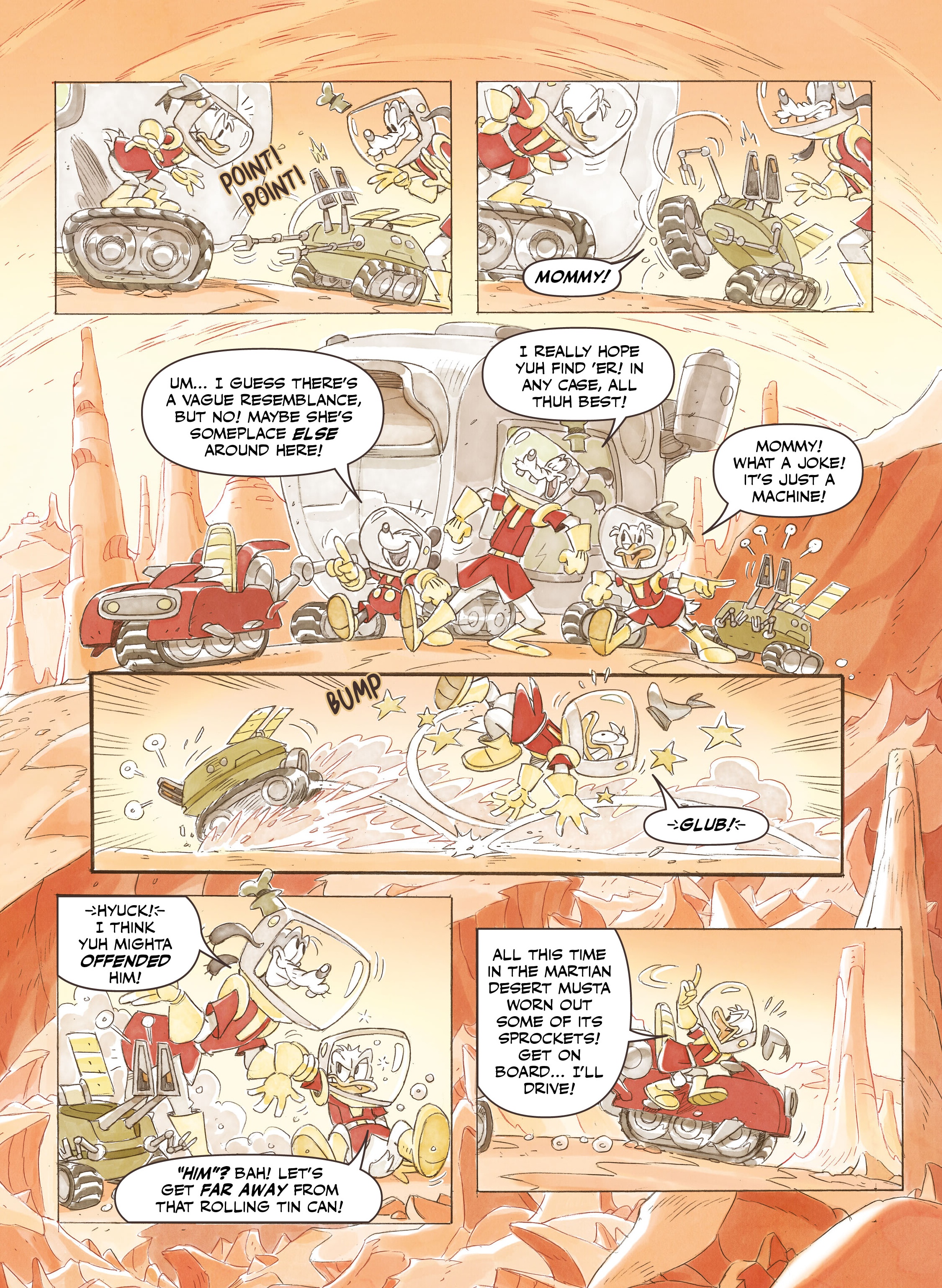 Read online Disney Once Upon a Mouse… In the Future comic -  Issue # TPB (Part 1) - 49