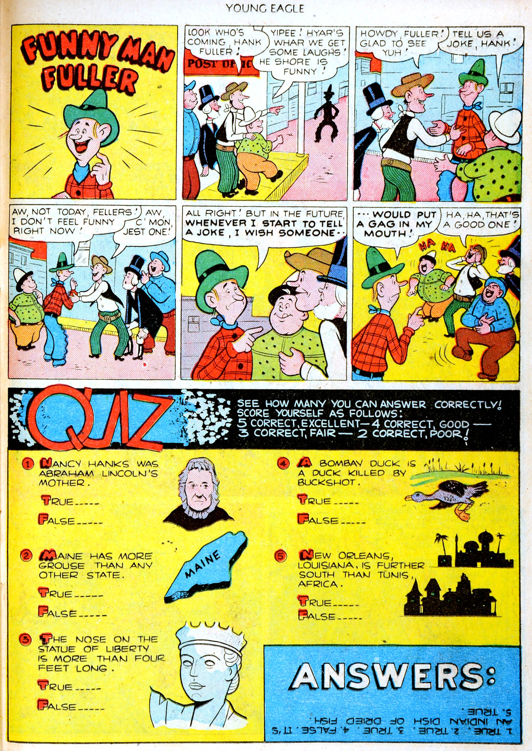 Read online Young Eagle comic -  Issue #4 - 27