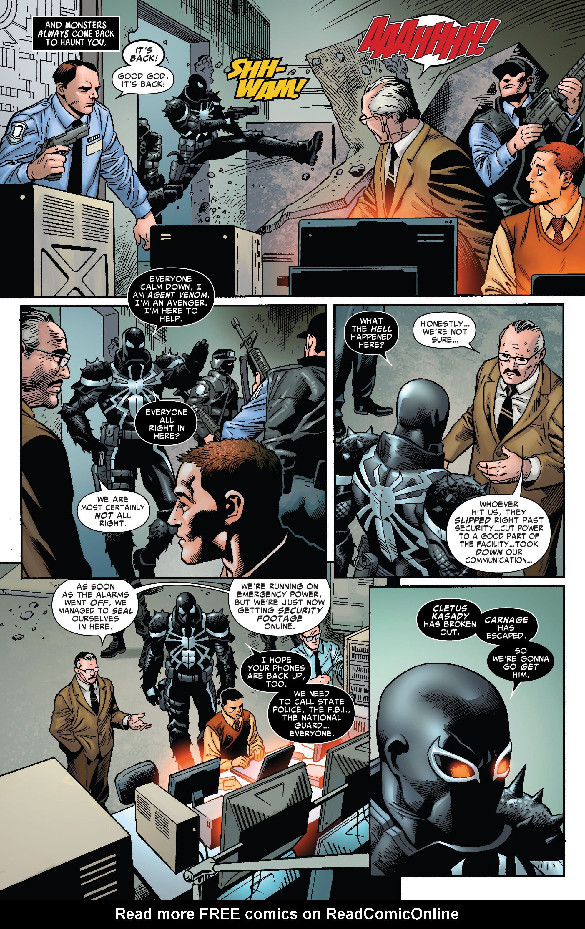 Read online Venom Modern Era Epic Collection comic -  Issue # The Savage Six (Part 2) - 97