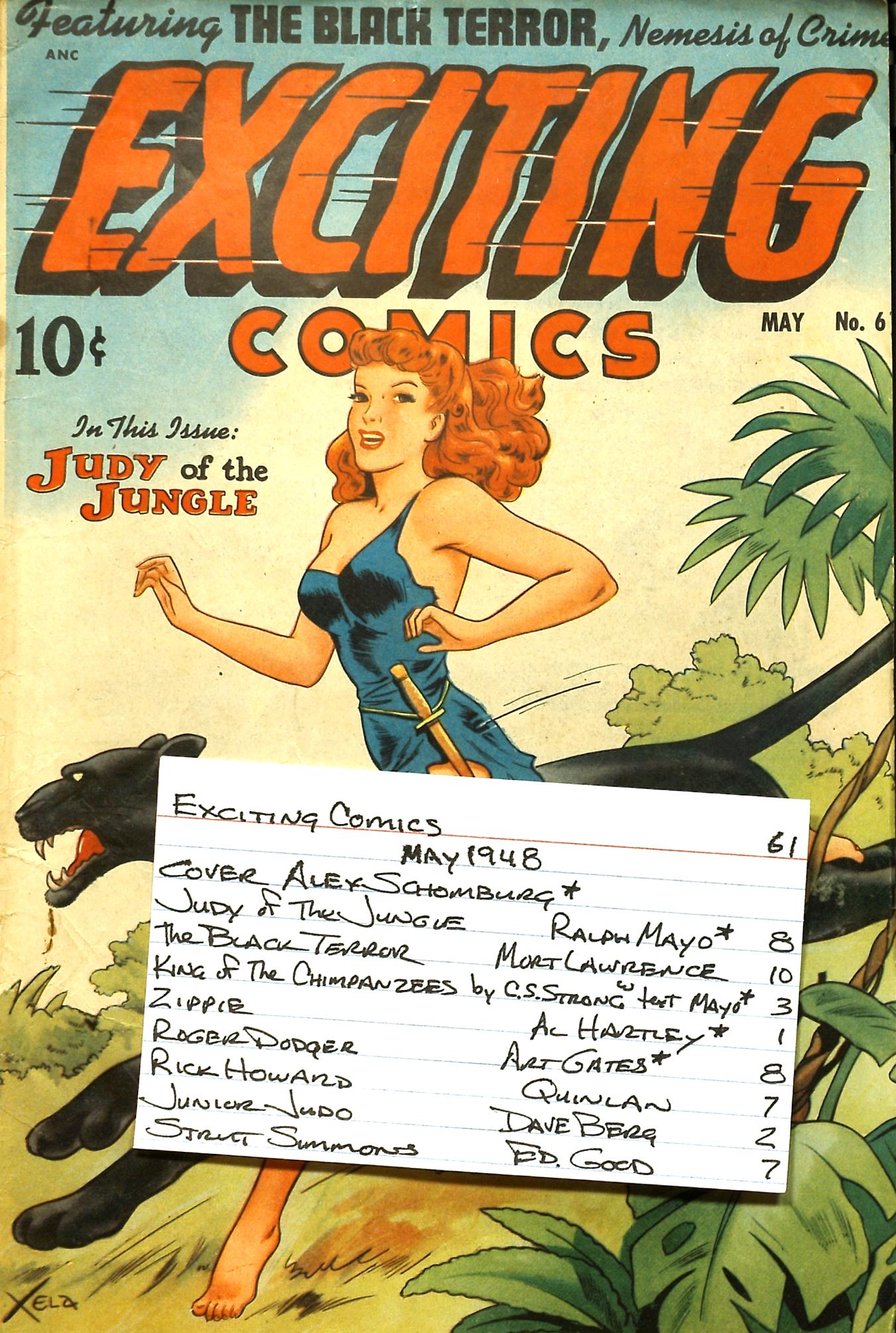Read online Exciting Comics comic -  Issue #61 - 53