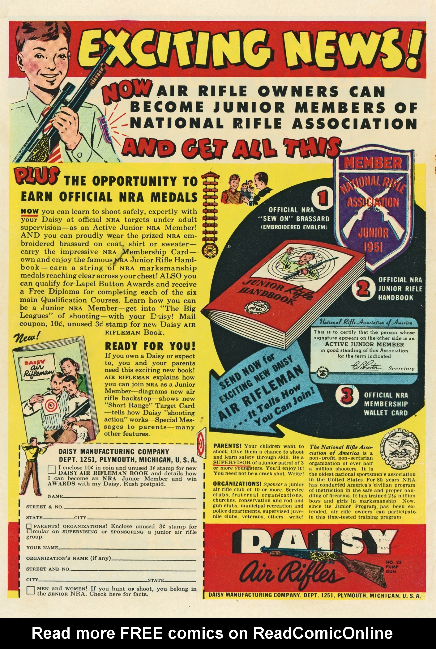 Read online Monte Hale Western comic -  Issue #60 - 36