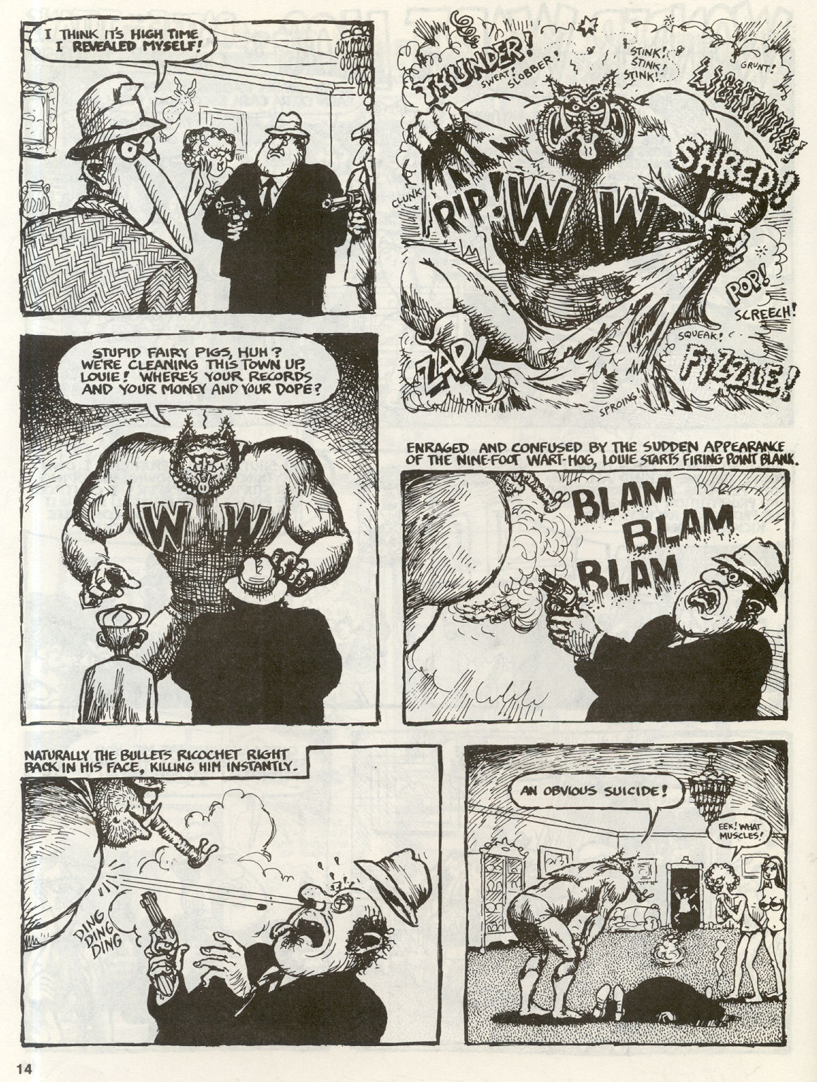 Read online Rip Off Comix comic -  Issue #12 - 16
