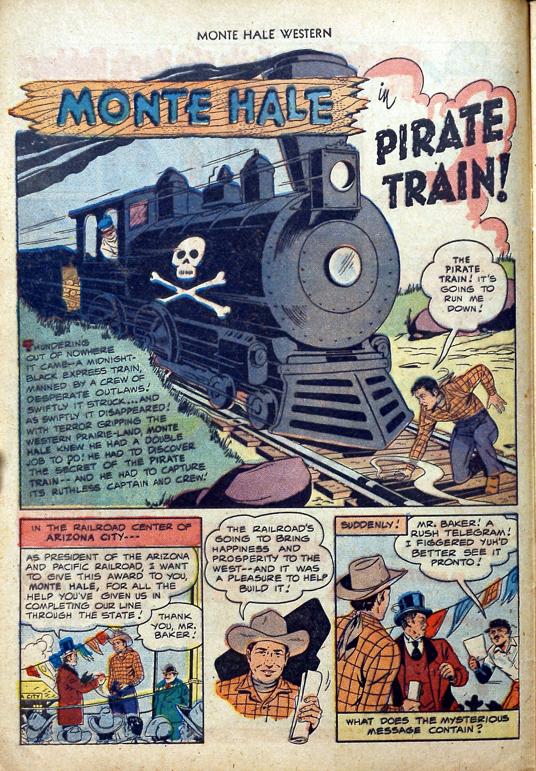 Read online Monte Hale Western comic -  Issue #40 - 16