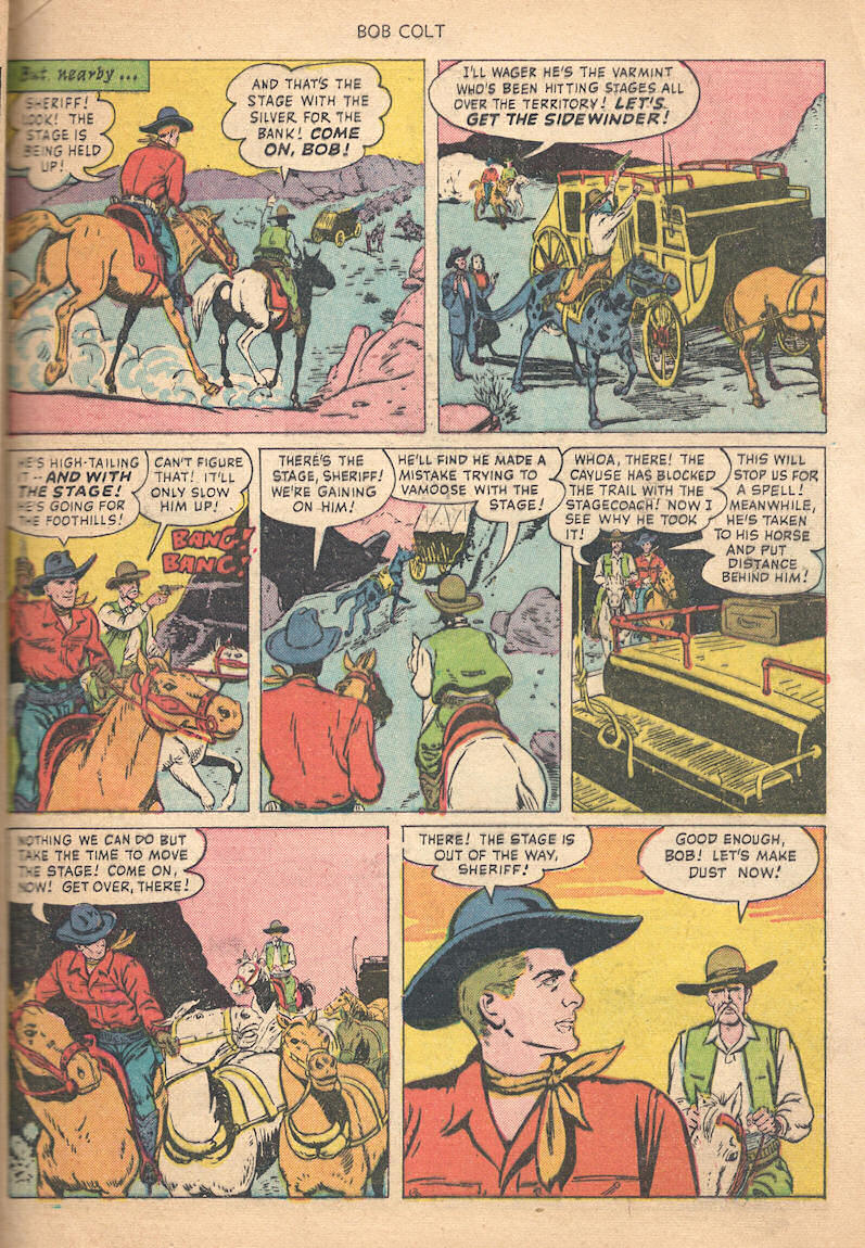 Read online Bob Colt Western comic -  Issue #1 - 29