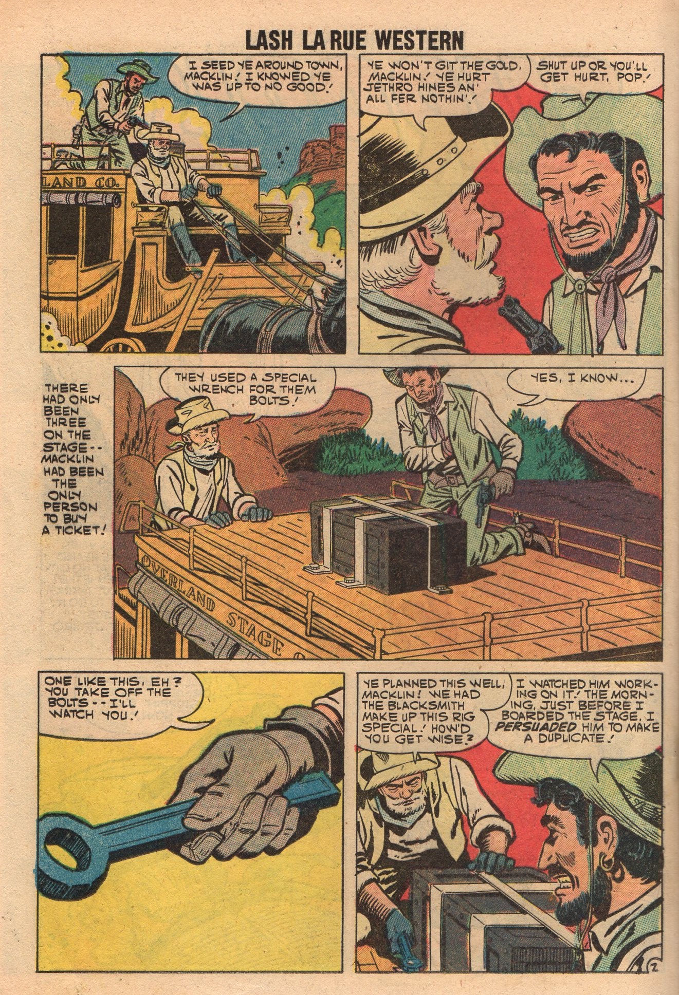 Read online Lash Larue Western (1949) comic -  Issue #73 - 20