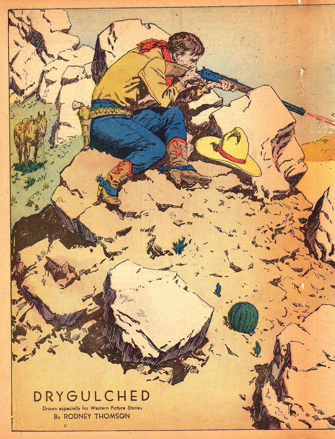 Read online Western Picture Stories comic -  Issue #4 - 34