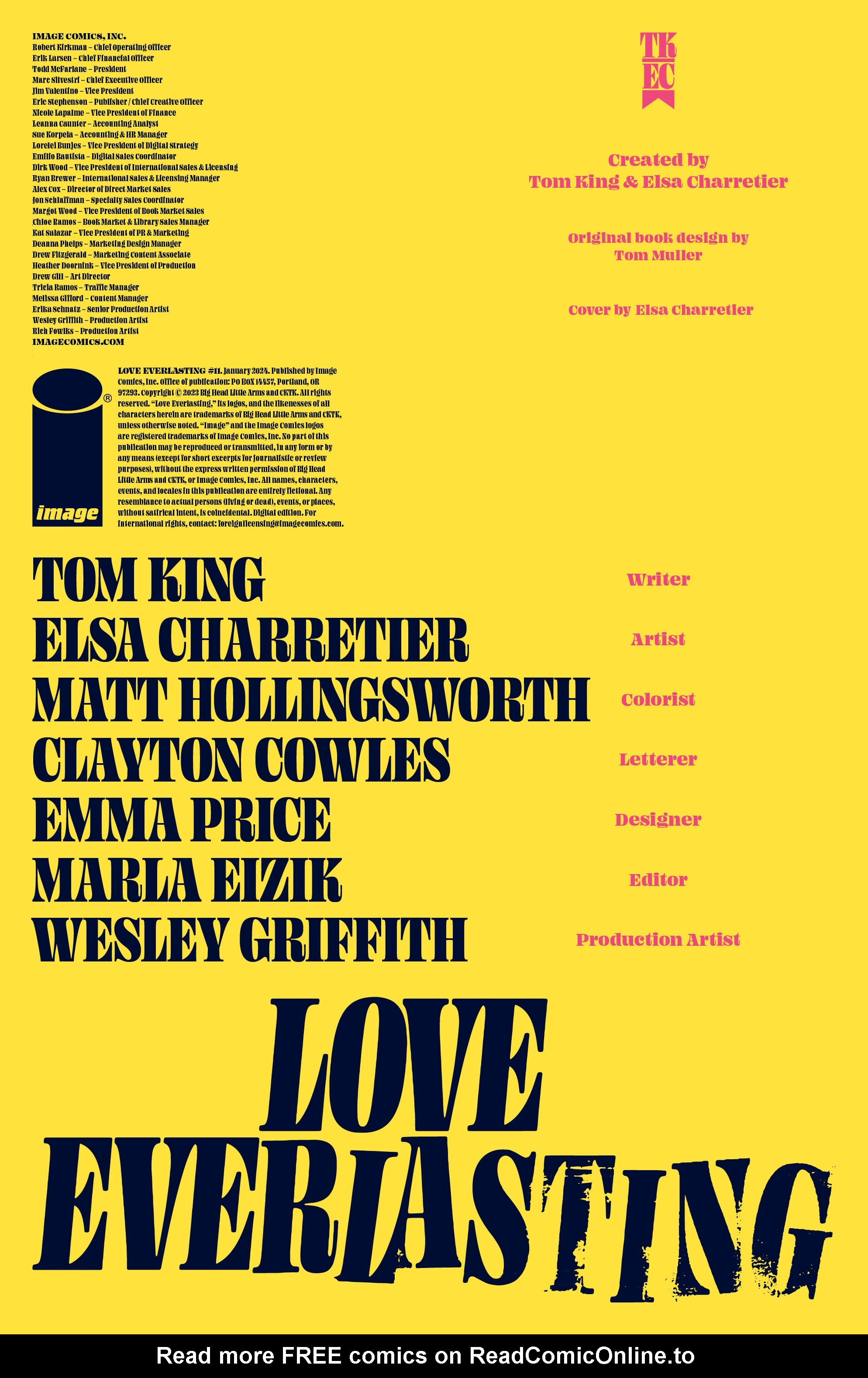 Read online Love Everlasting comic -  Issue #11 - 2