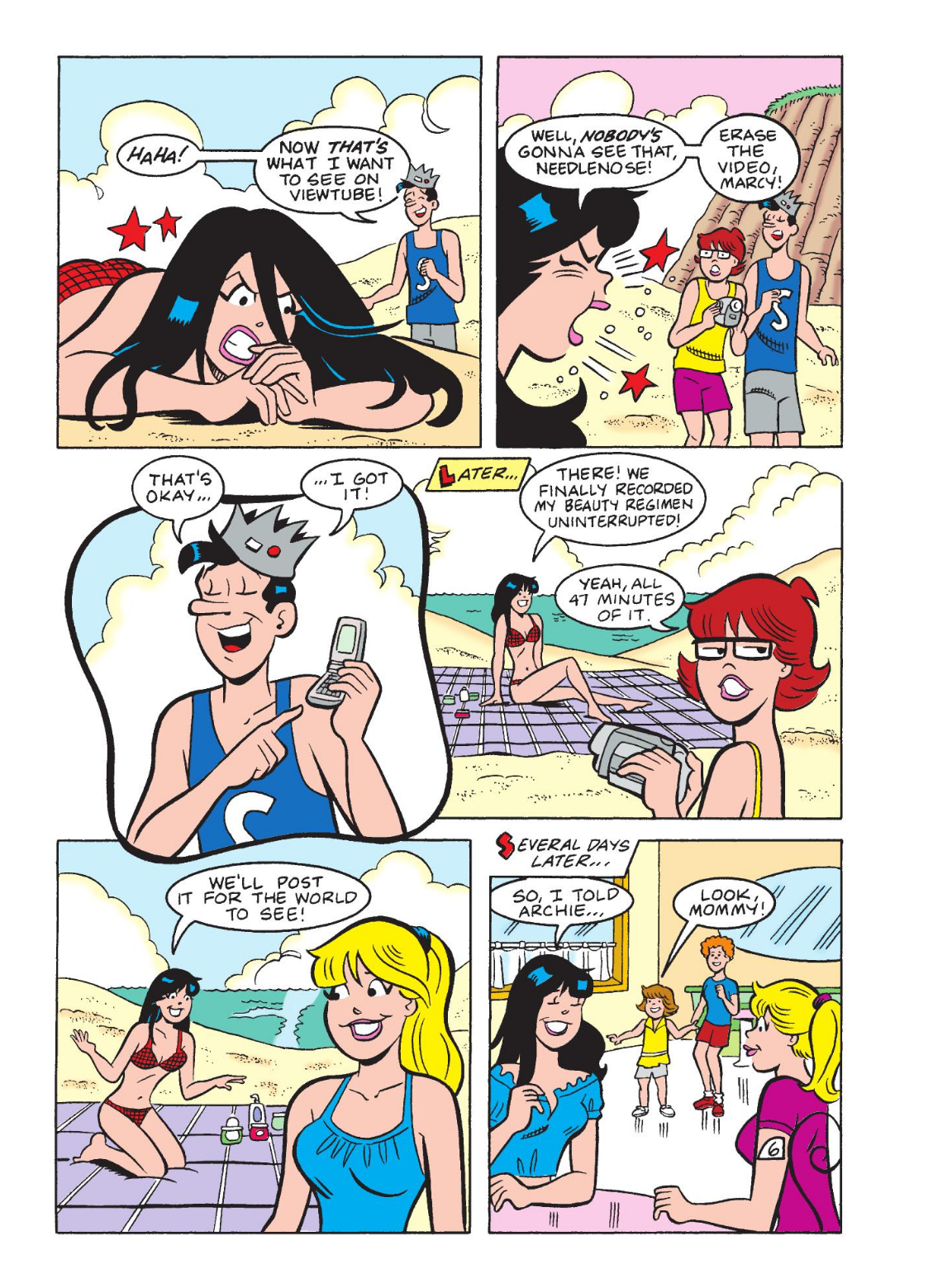 Read online World of Betty & Veronica Digest comic -  Issue #26 - 132
