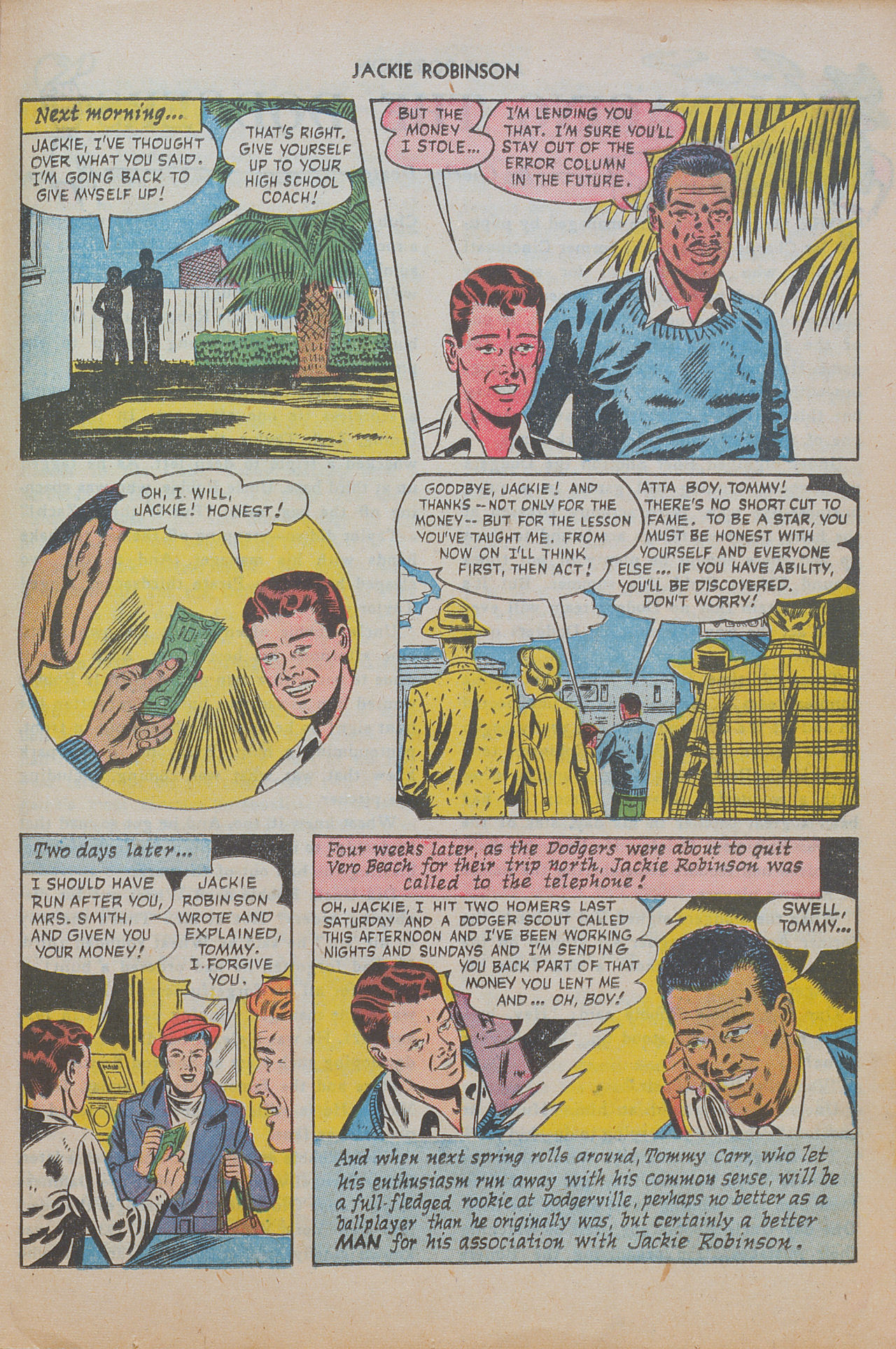 Read online Jackie Robinson comic -  Issue #5 - 25