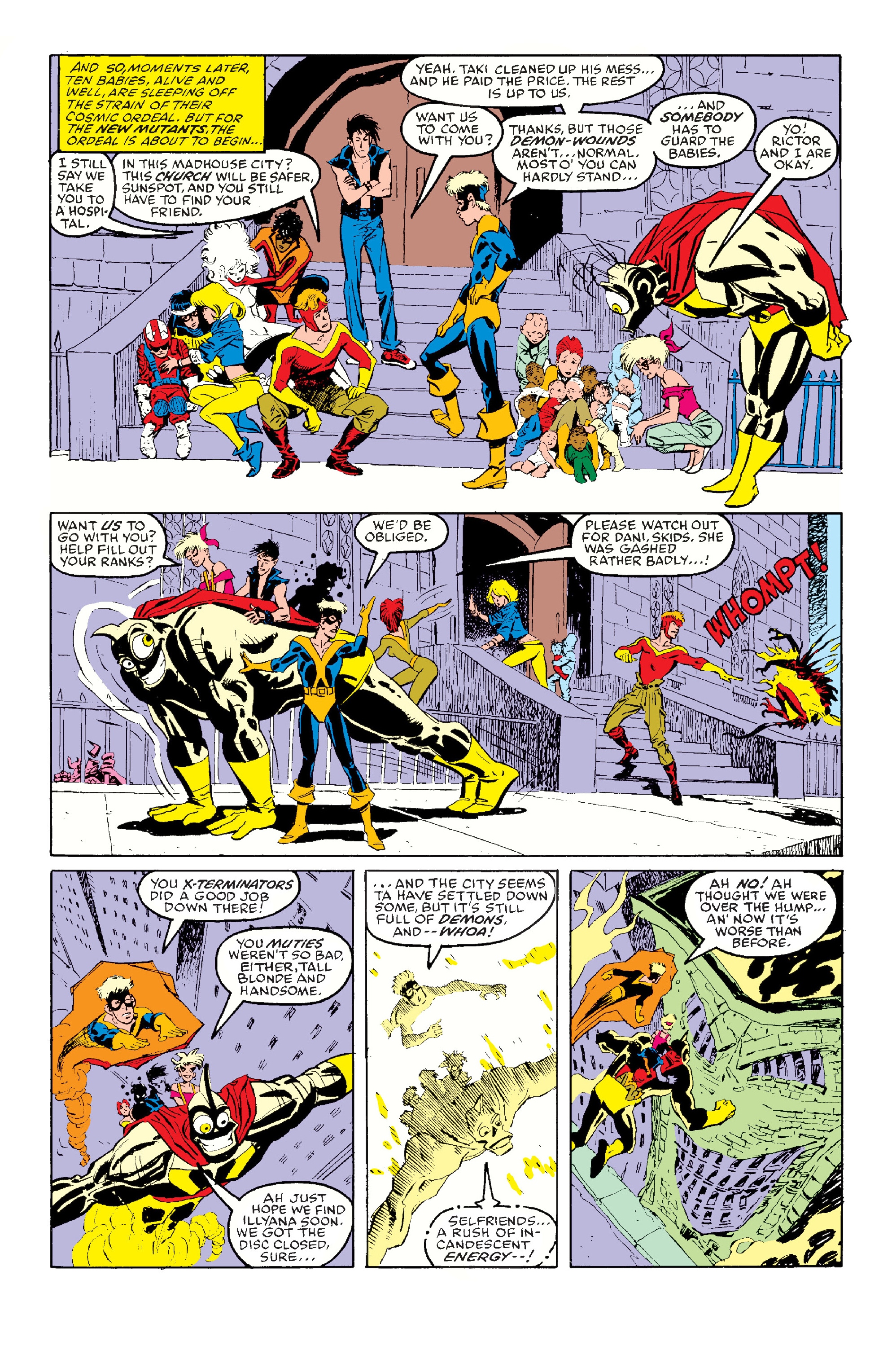 Read online The New Mutants comic -  Issue # _Omnibus 3 (Part 7) - 94