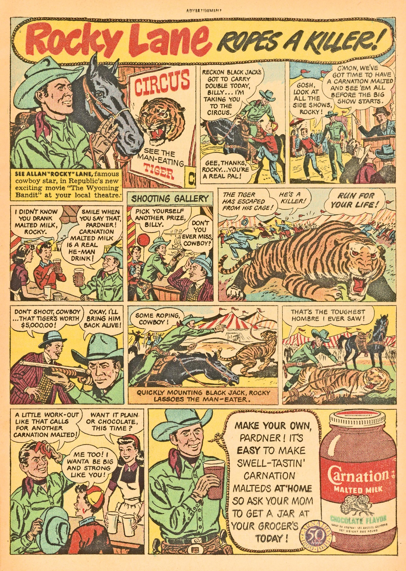 Read online Tom Mix Western (1948) comic -  Issue #22 - 13