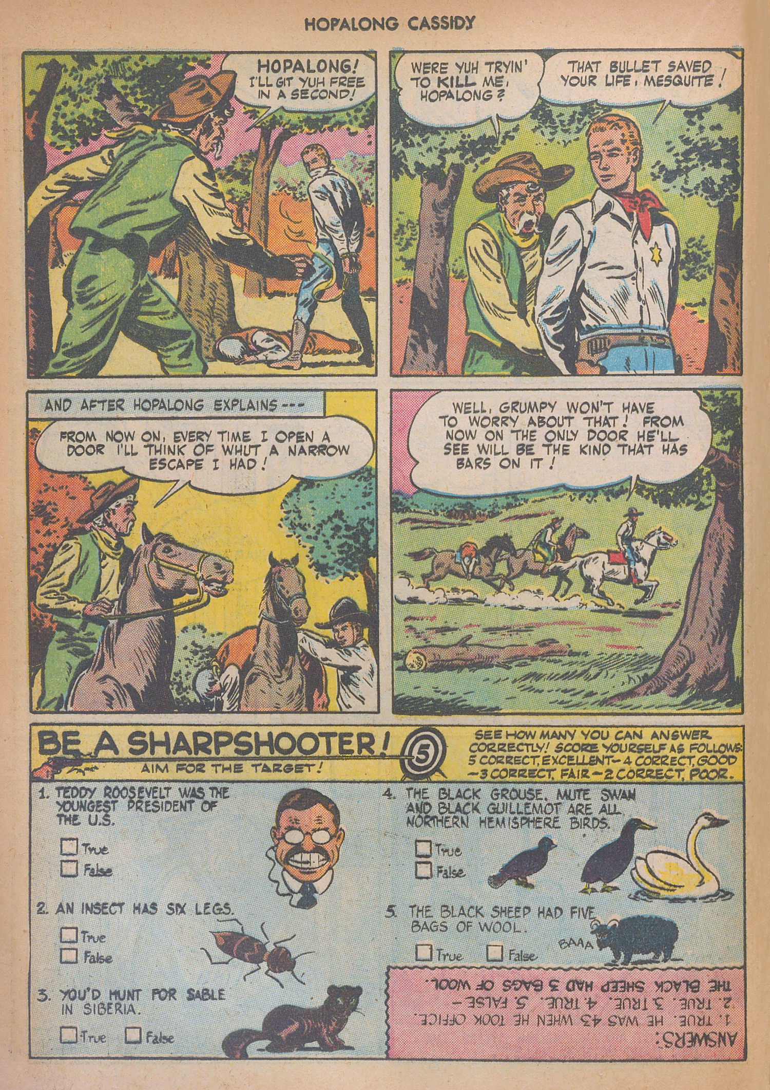 Read online Hopalong Cassidy comic -  Issue #6 - 22