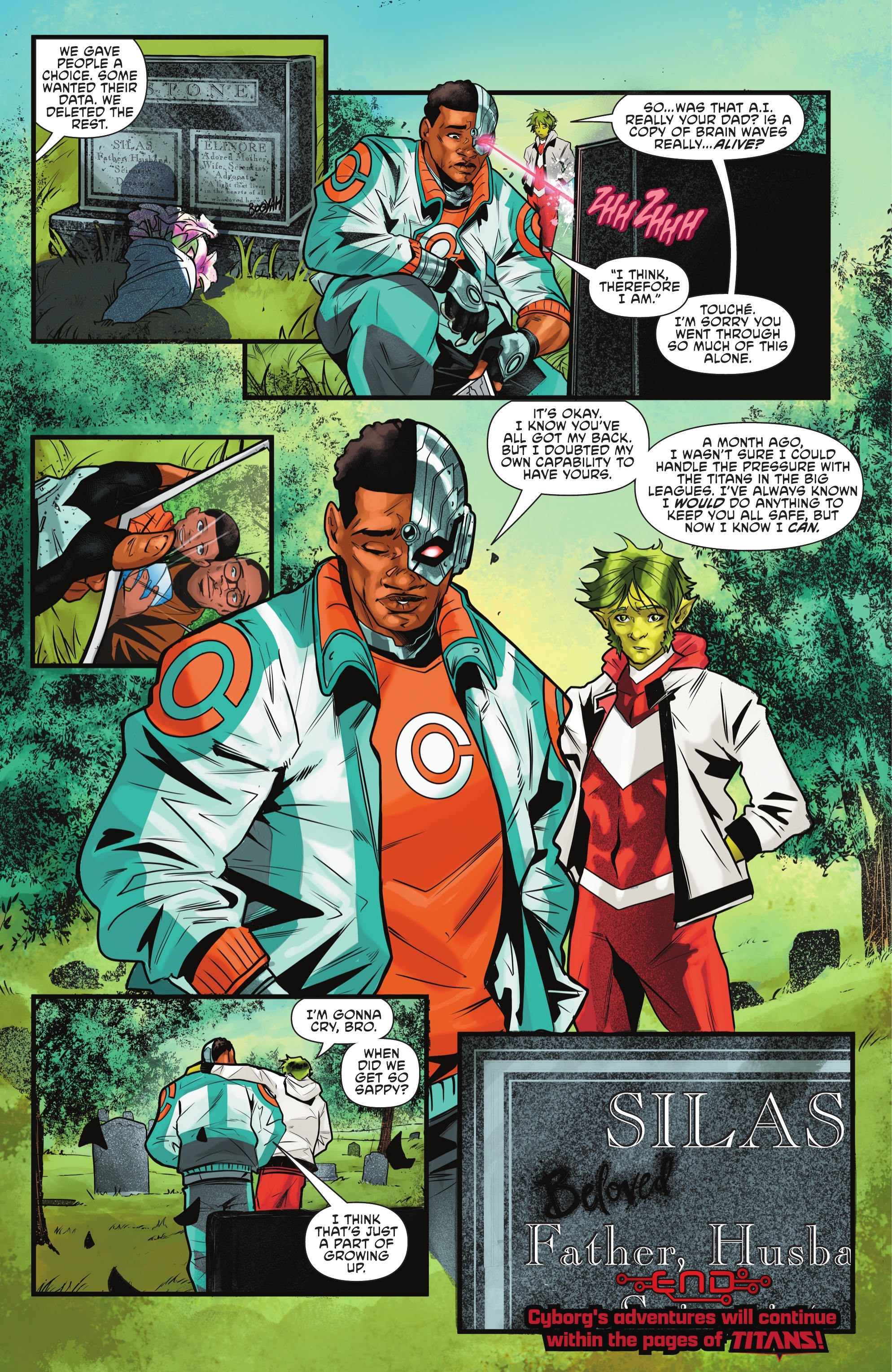 Read online Cyborg (2023) comic -  Issue #6 - 22