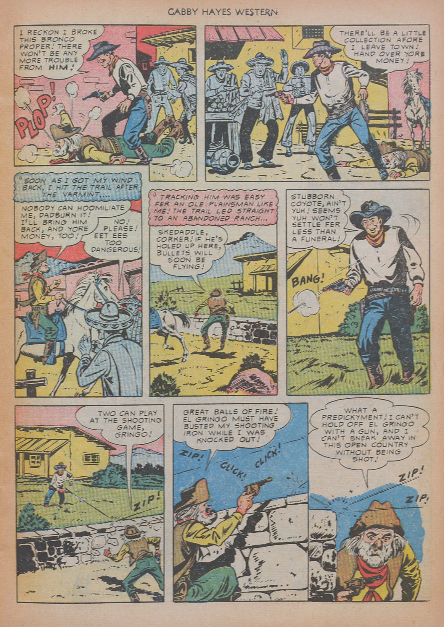 Read online Gabby Hayes Western comic -  Issue #22 - 21