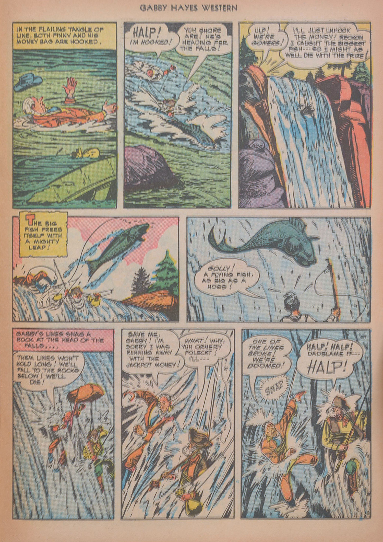 Read online Gabby Hayes Western comic -  Issue #14 - 23