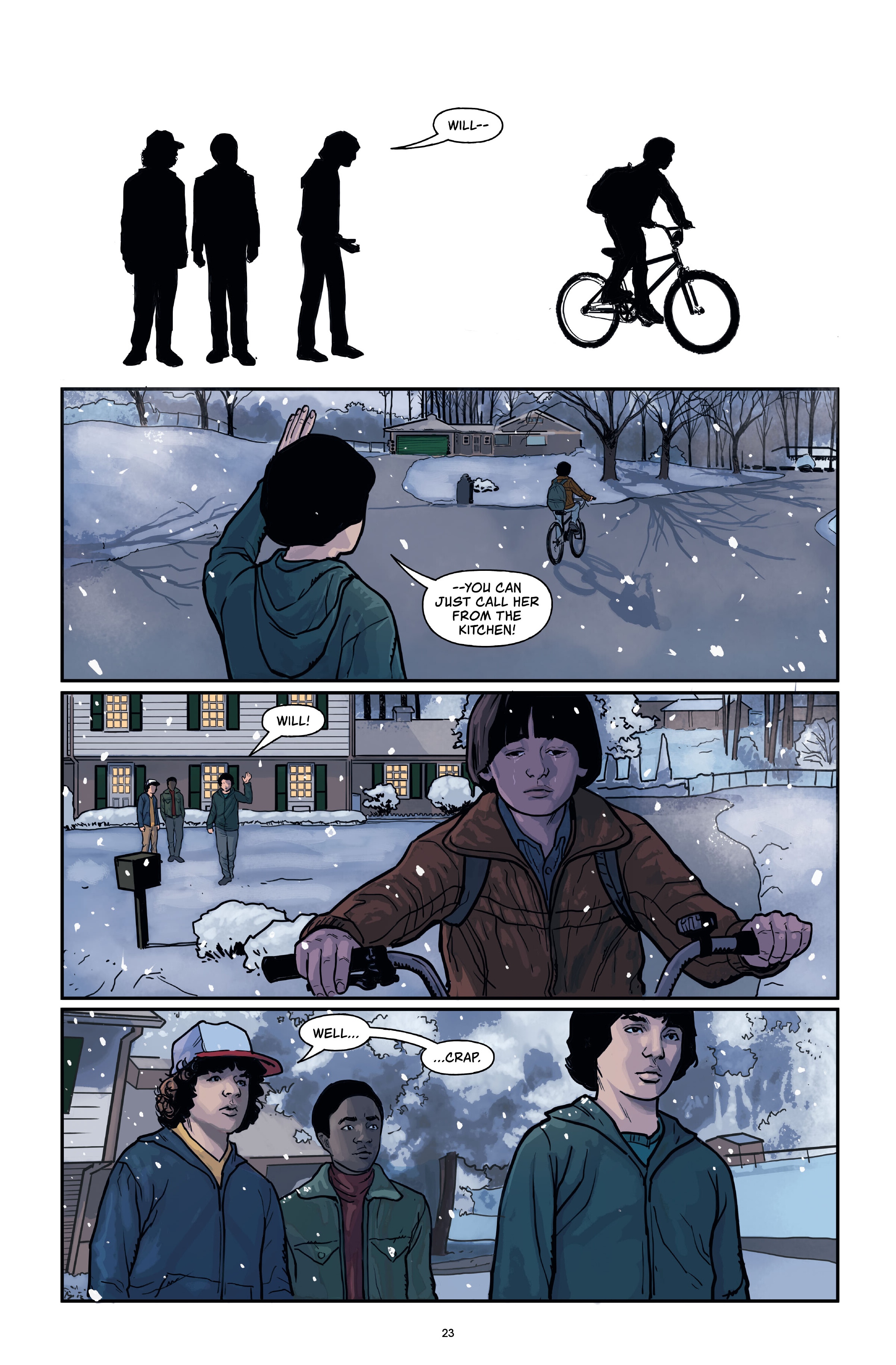 Read online Stranger Things Library Edition comic -  Issue # TPB 3 (Part 1) - 23