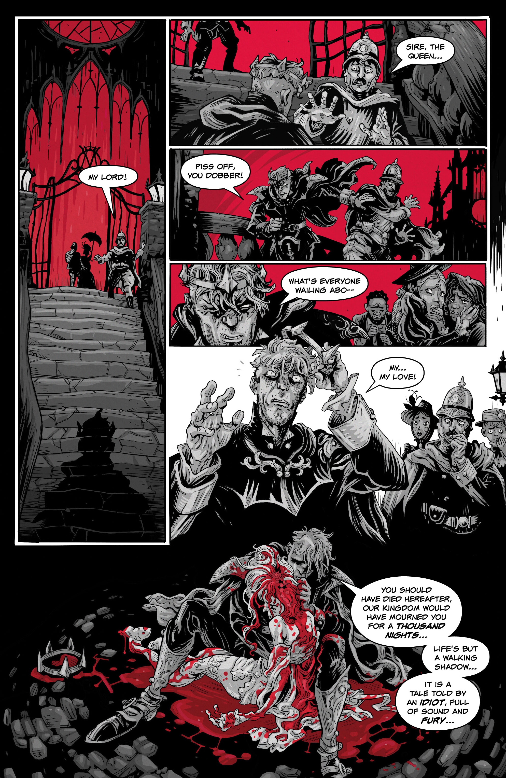 Read online Macbeth: A Tale of Horror comic -  Issue # TPB - 71