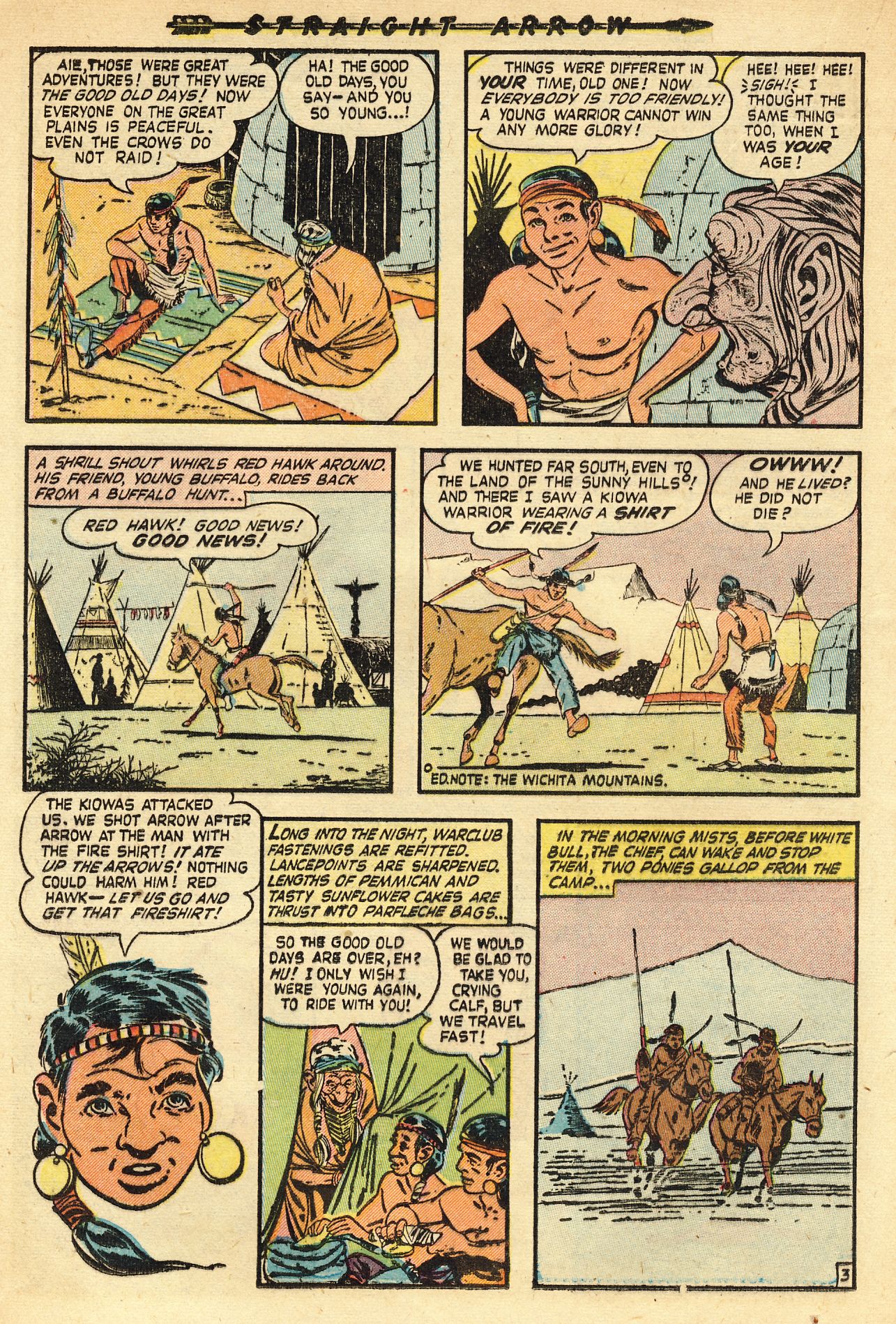 Read online Straight Arrow comic -  Issue #15 - 20