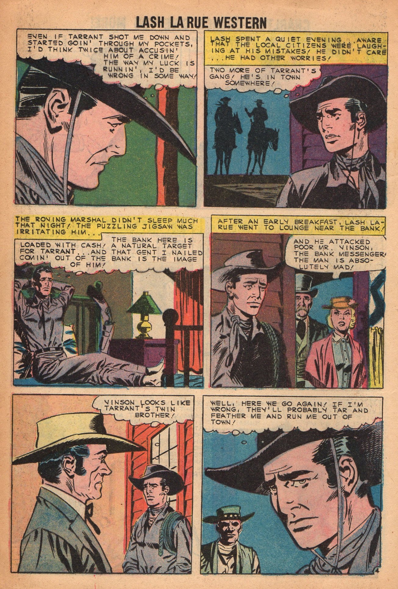 Read online Lash Larue Western (1949) comic -  Issue #81 - 12
