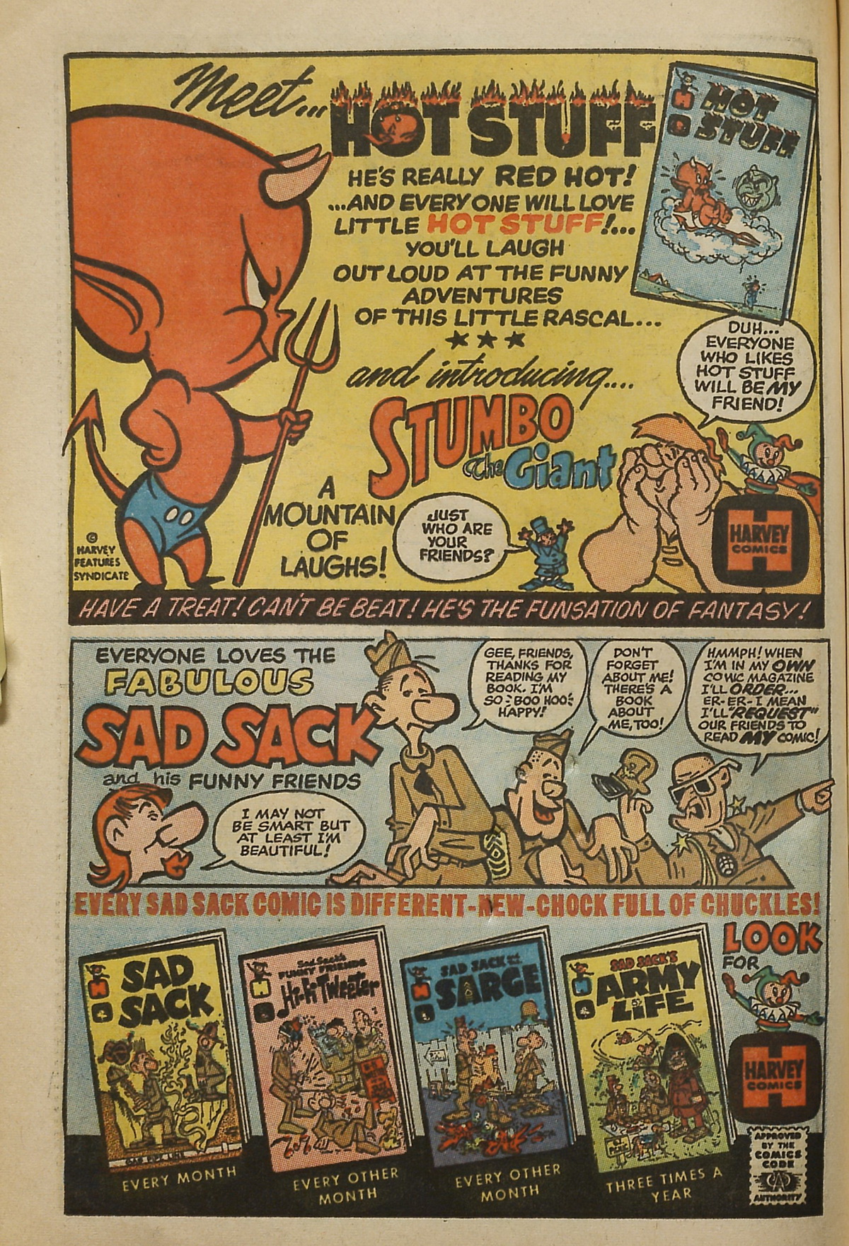 Read online Blondie Comics (1960) comic -  Issue #159 - 52
