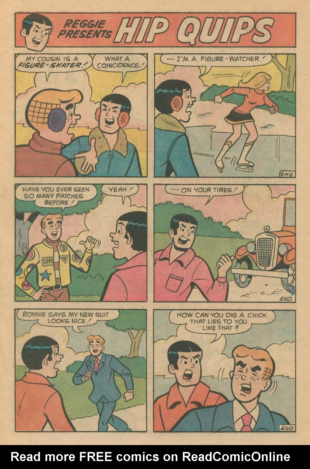Read online Reggie's Wise Guy Jokes comic -  Issue #33 - 14