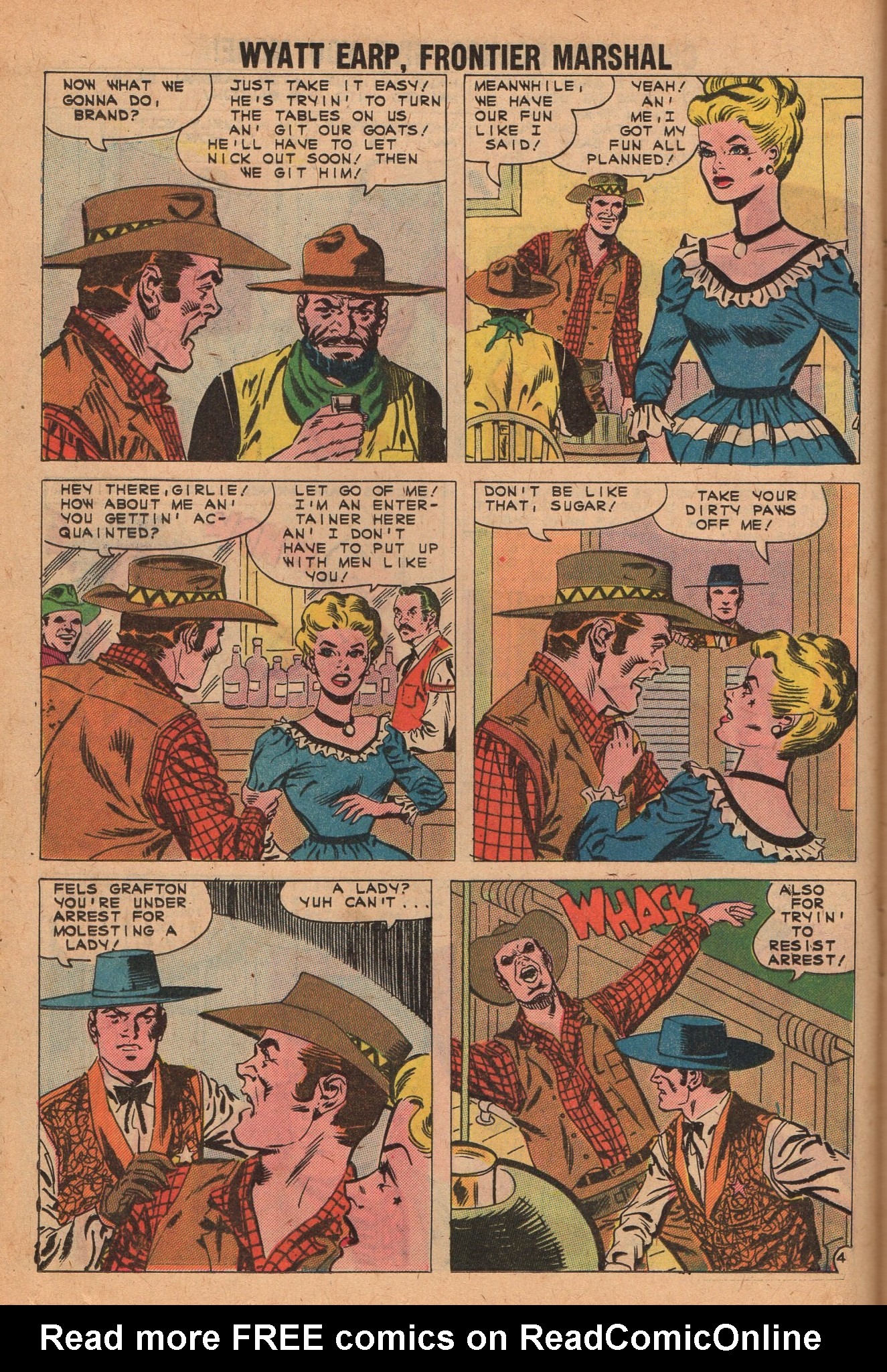 Read online Wyatt Earp Frontier Marshal comic -  Issue #37 - 20
