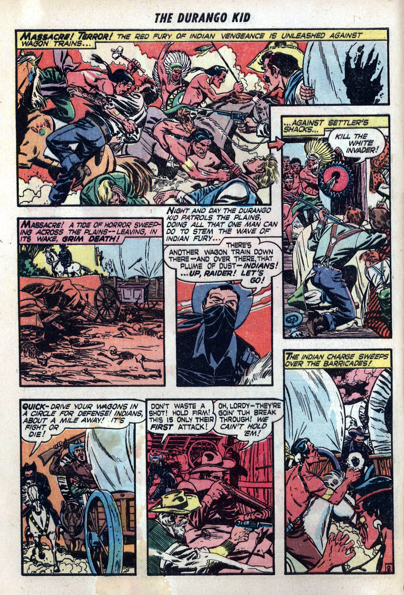 Read online Charles Starrett as The Durango Kid comic -  Issue #9 - 4