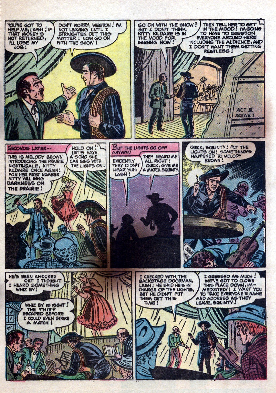 Read online Lash Larue Western (1949) comic -  Issue #55 - 20