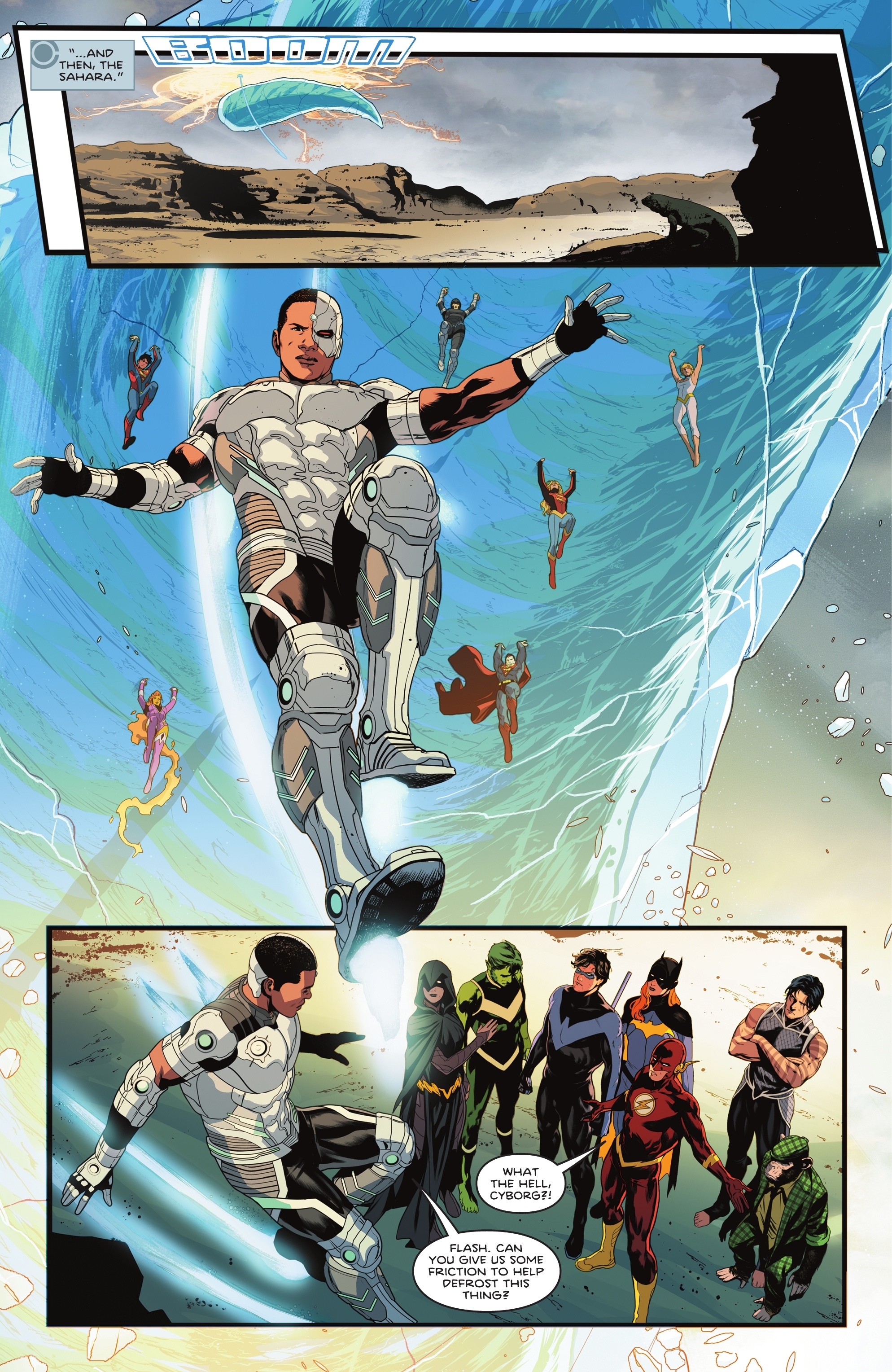 Read online Titans: Beast World comic -  Issue #6 - 37
