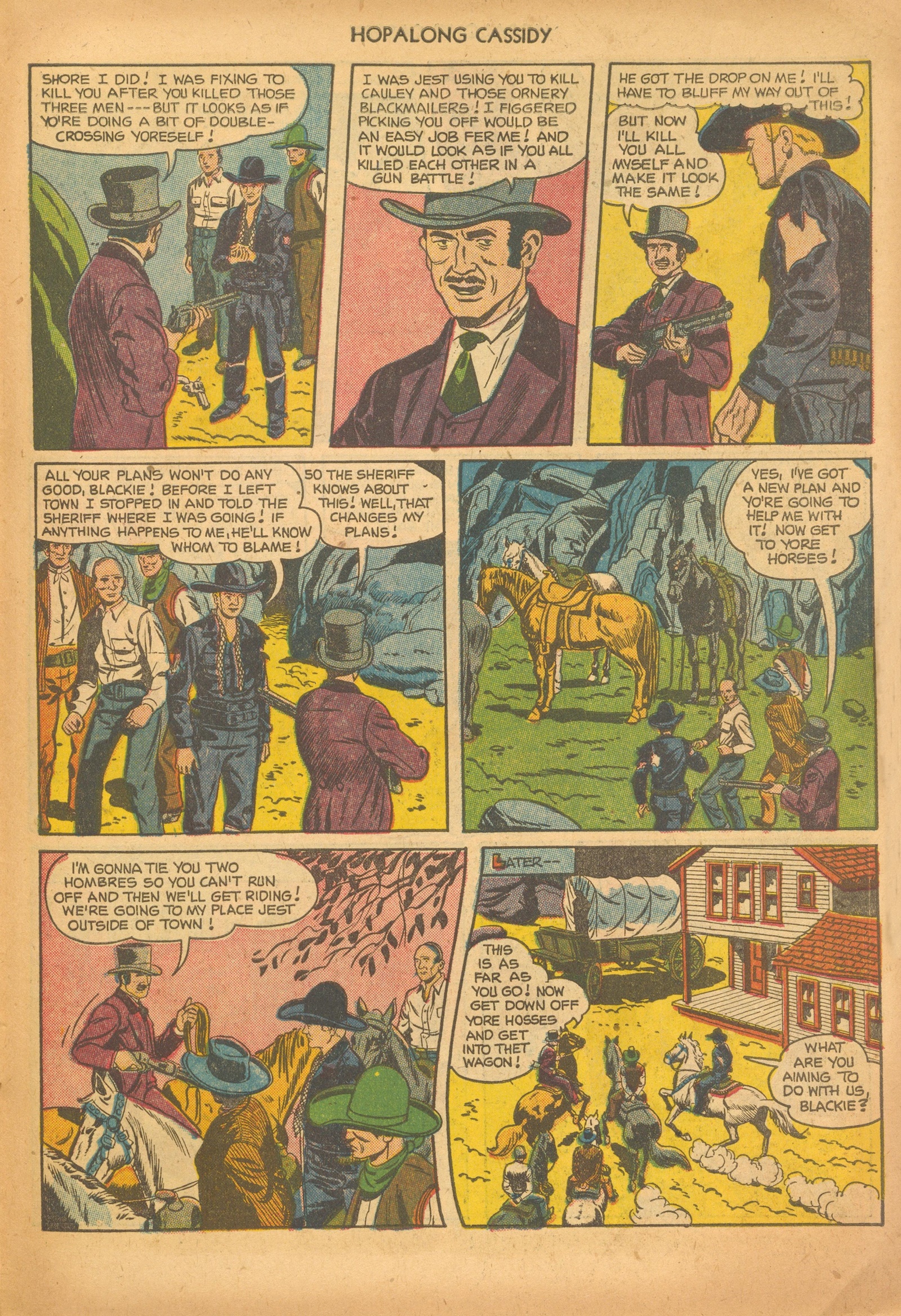Read online Hopalong Cassidy comic -  Issue #69 - 27