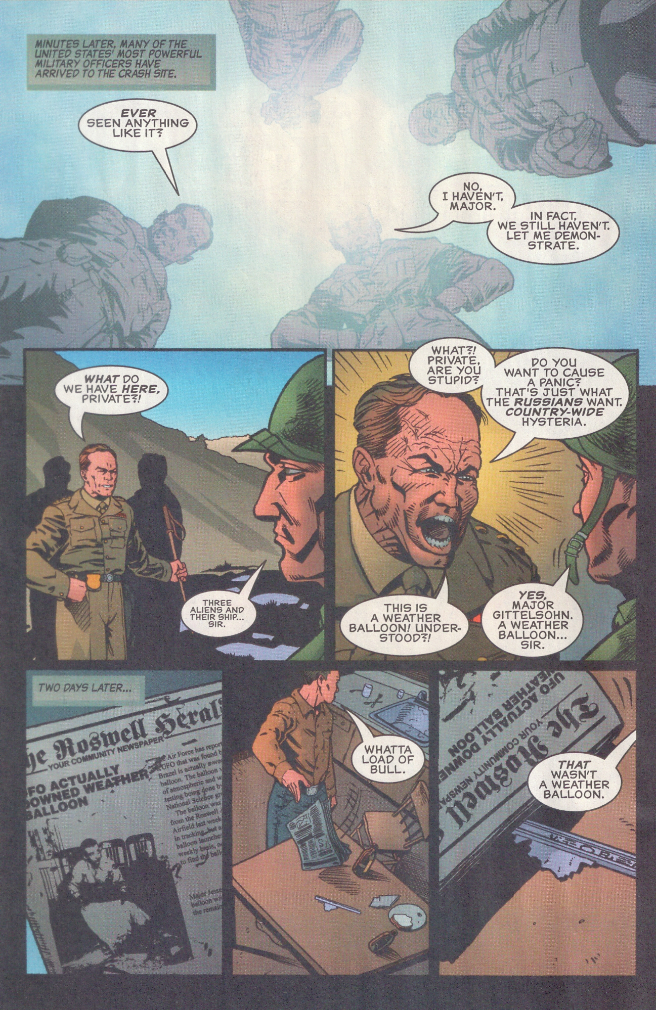 Read online Independence Day (1996) comic -  Issue #0 - 8