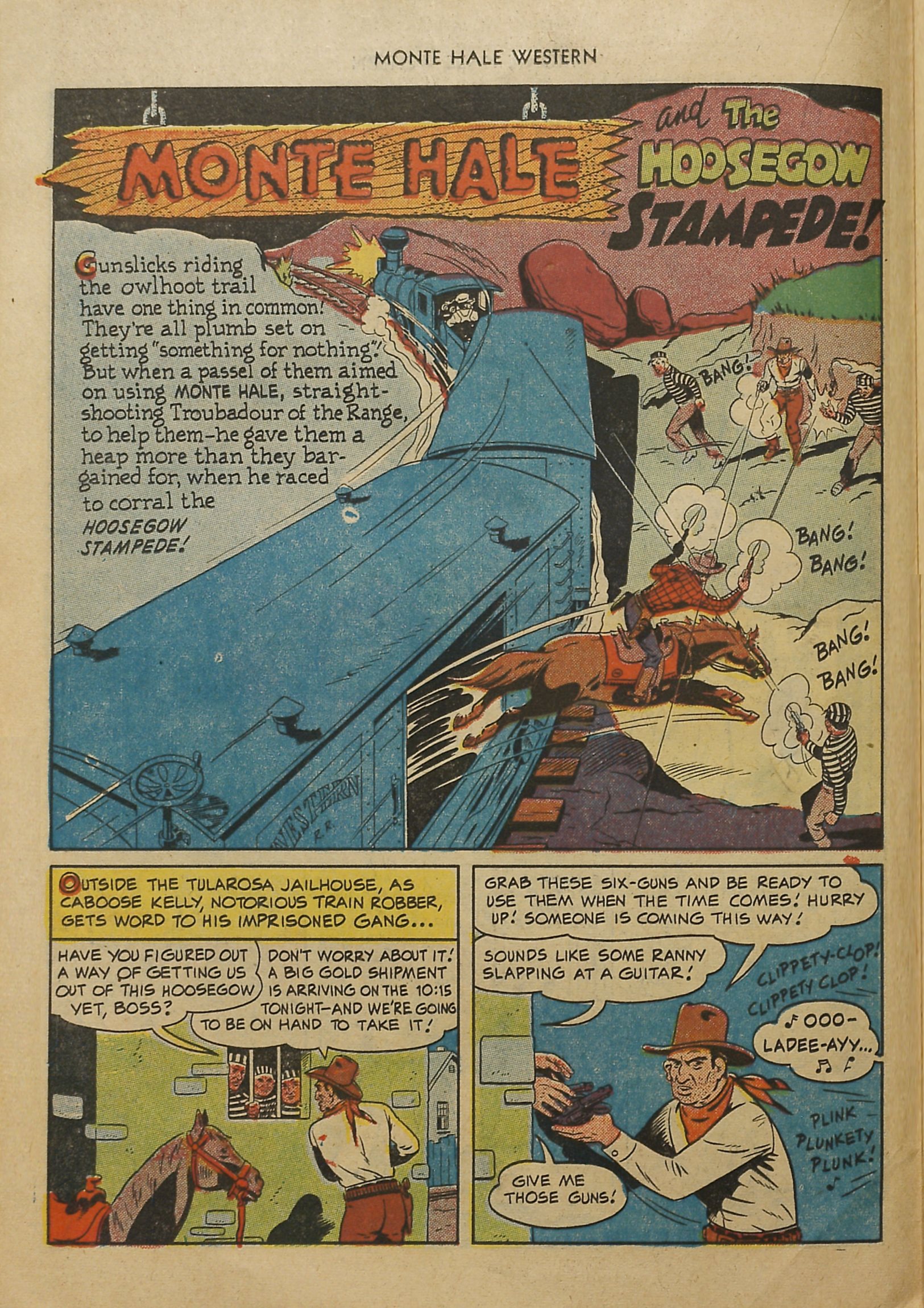 Read online Monte Hale Western comic -  Issue #52 - 18