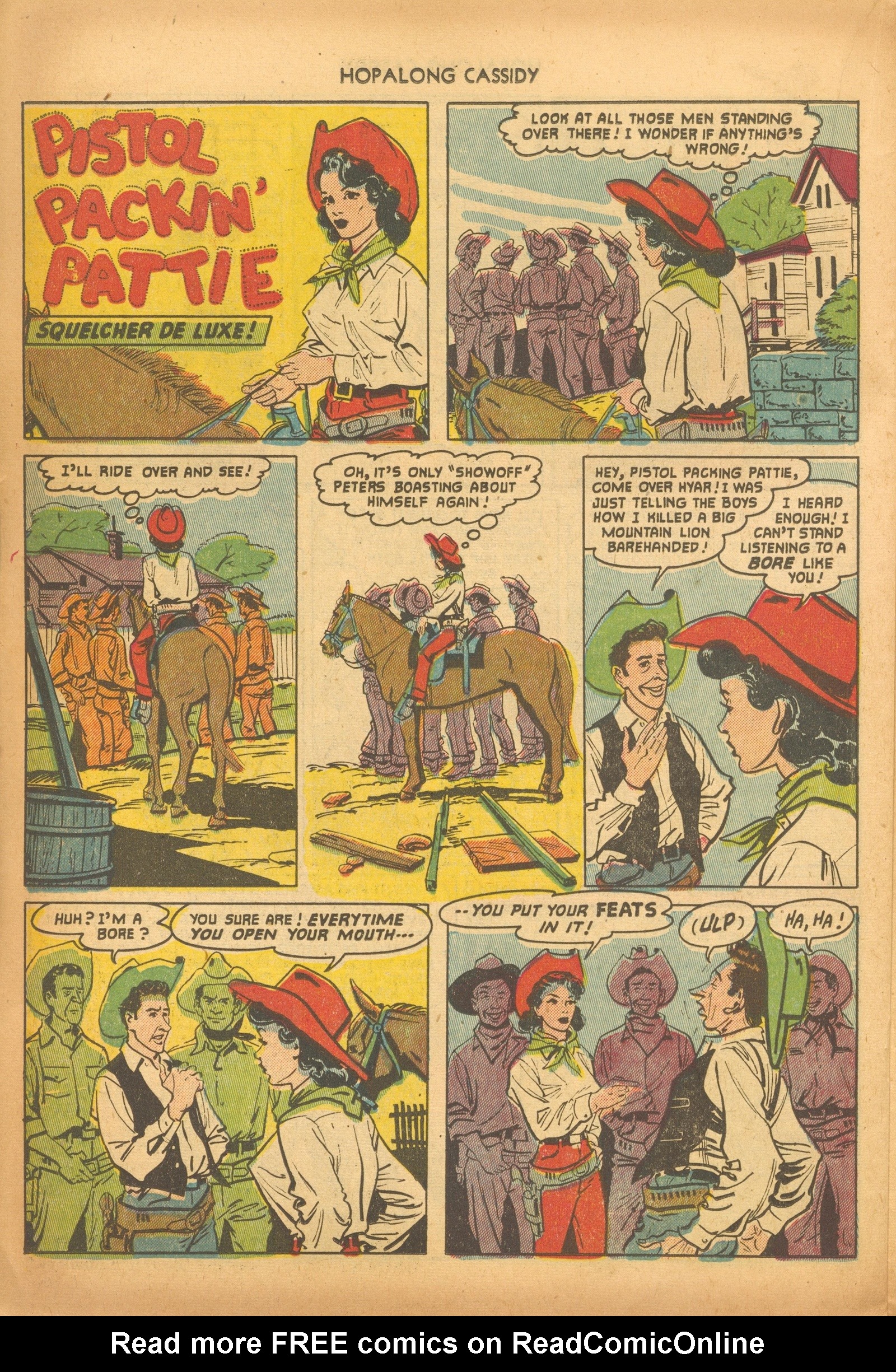 Read online Hopalong Cassidy comic -  Issue #72 - 22