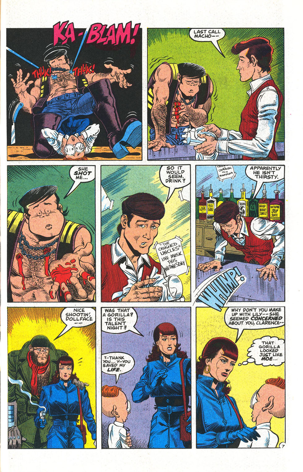 Read online Grimjack comic -  Issue #11 - 34